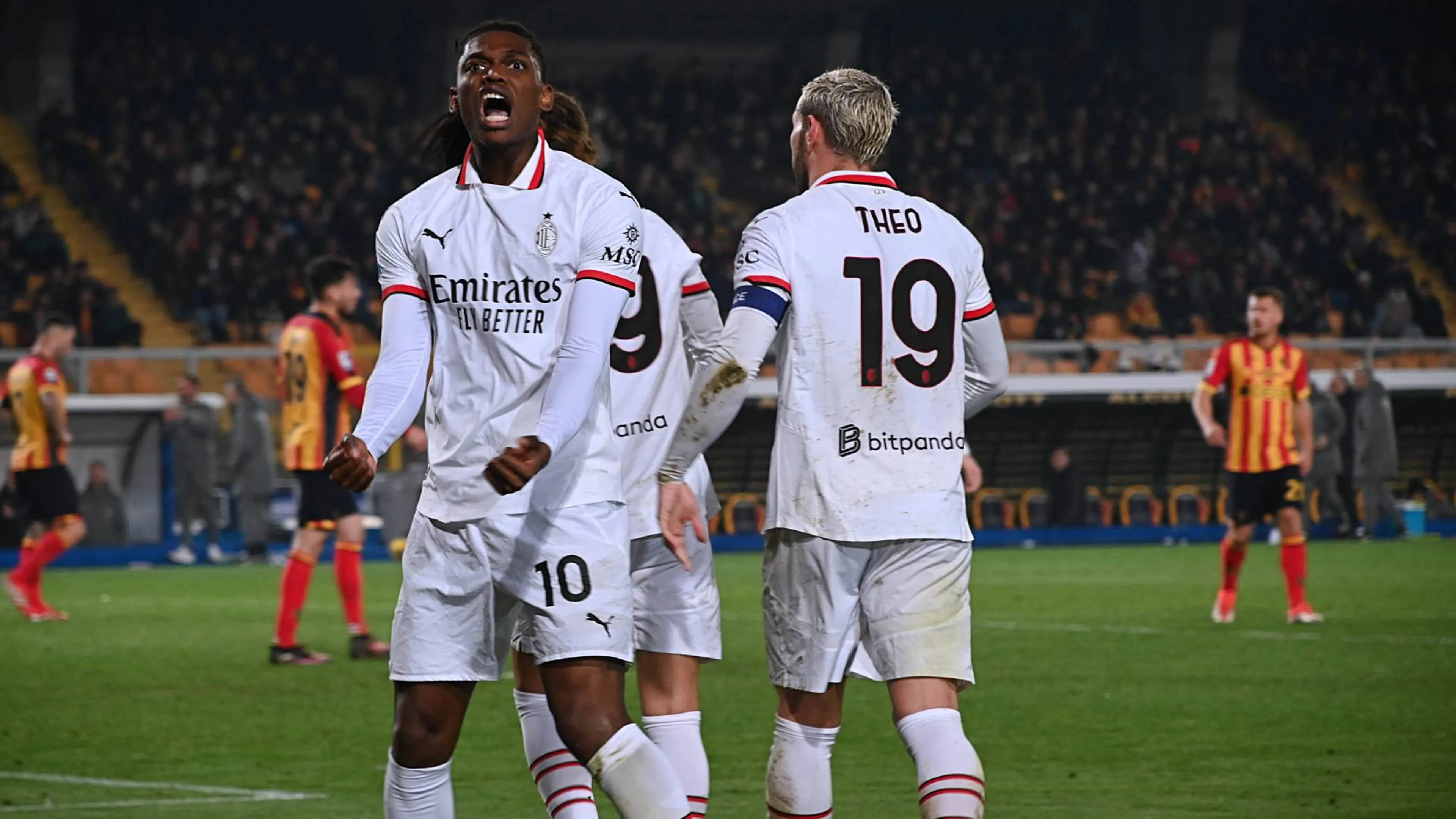 Copertina di Leao, la sua reazione al gol di Pulisic è virale (VIDEO)