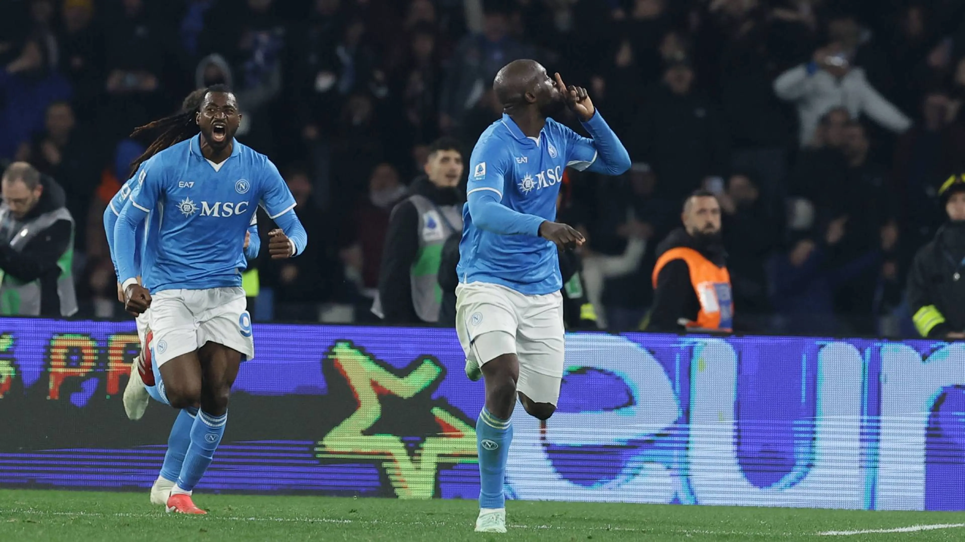 Copertina di Esultanza polemica di Lukaku in Napoli-Juventus, con chi ce l'aveva?