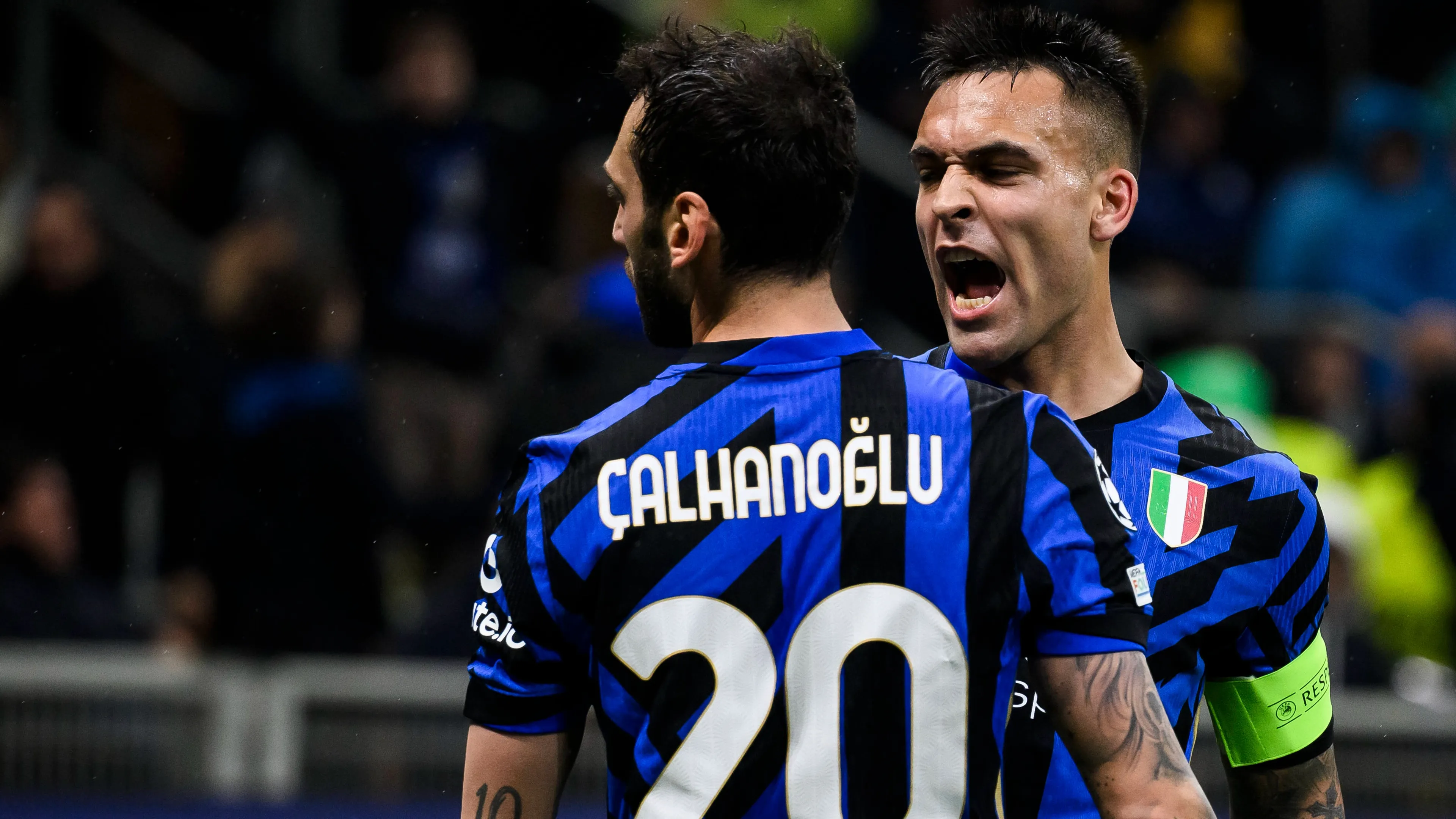 lautaro martinez chiama calhanoglu