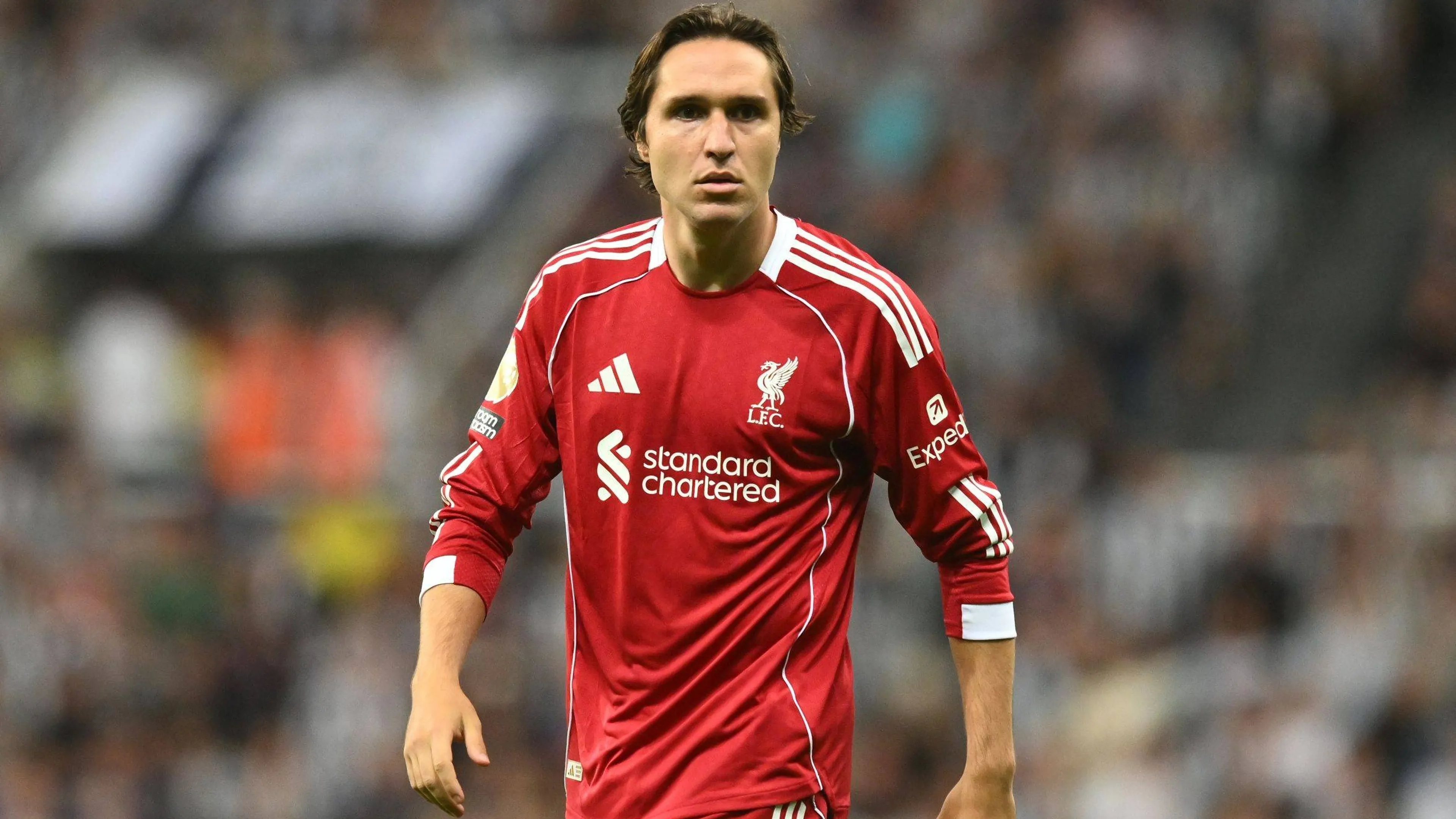 Federico Chiesa in maglia Liverpool