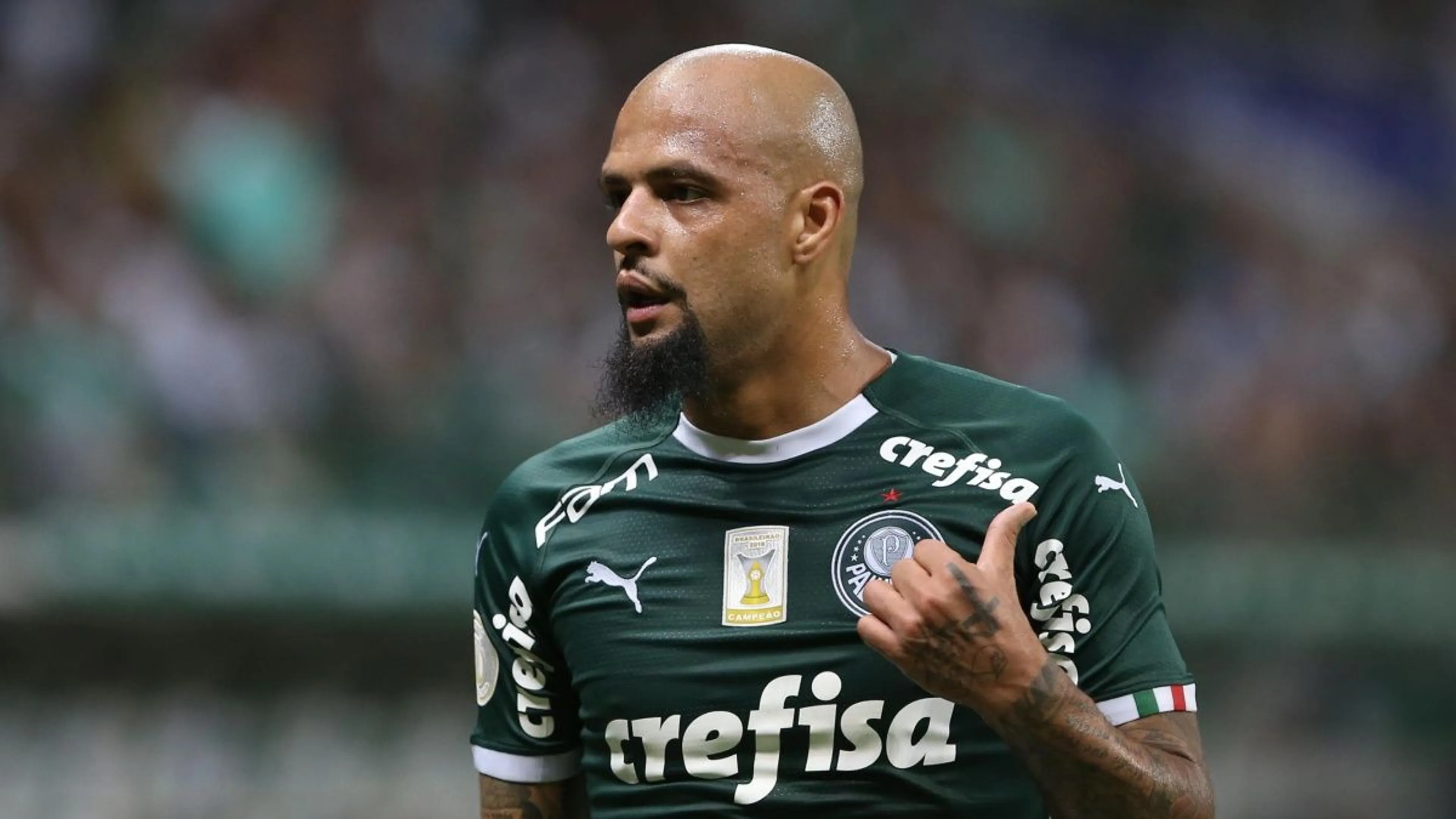 Copertina di Felipe Melo, gesti osceni alla curva del Santos: maxi squalifica