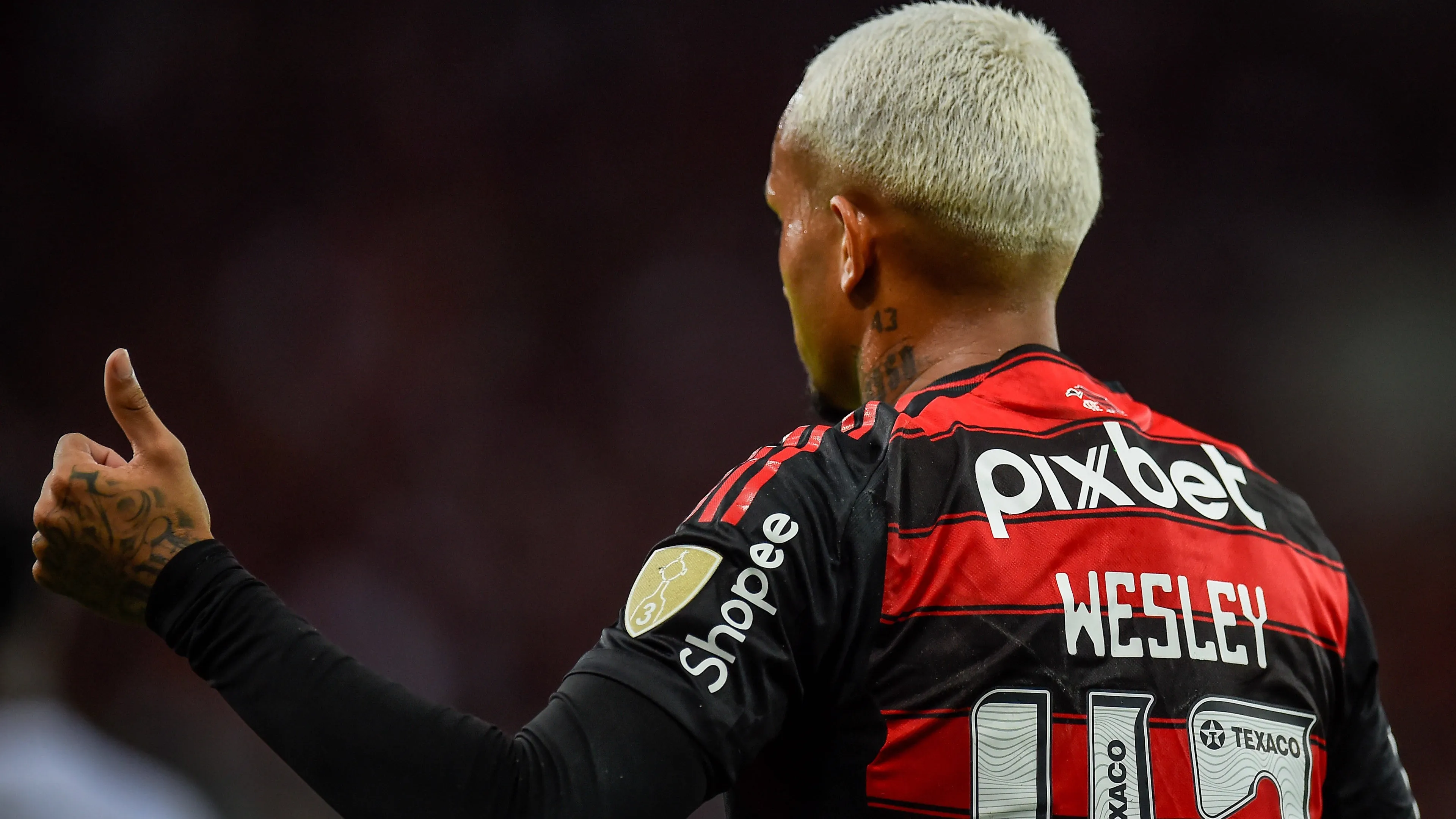 la roma vuole wesley del flamengo
