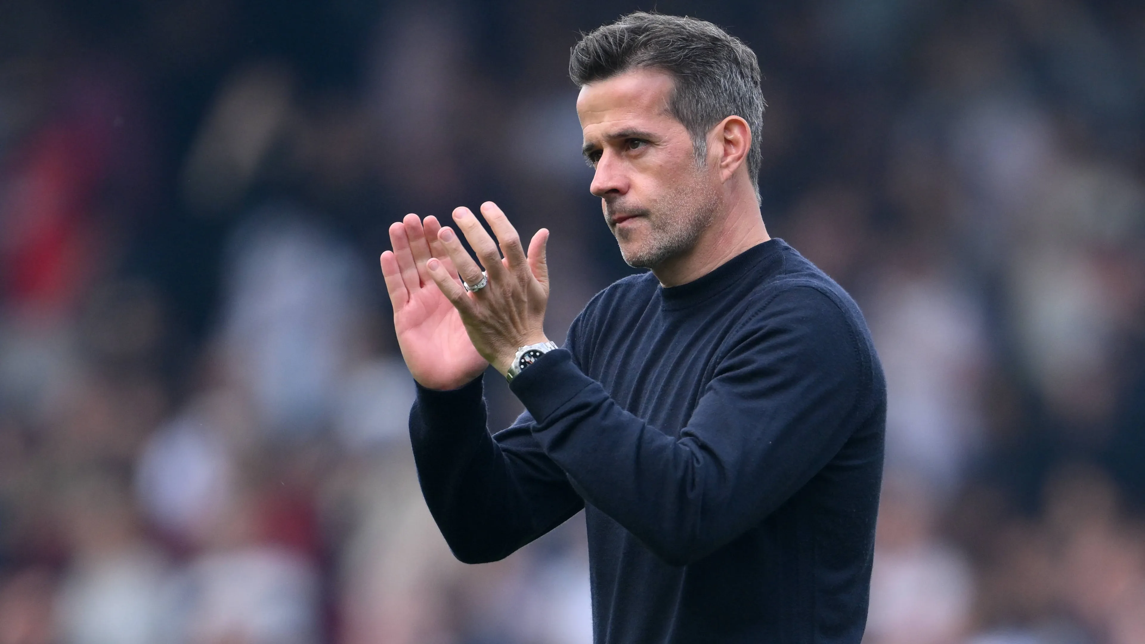 Copertina di Football 2024 2025 Premier League Fulham vs Manchester City Craven Cottage Sunday 25th May 2025 Fulham s manager Marco Silva COLORSPORT Ashley Western
