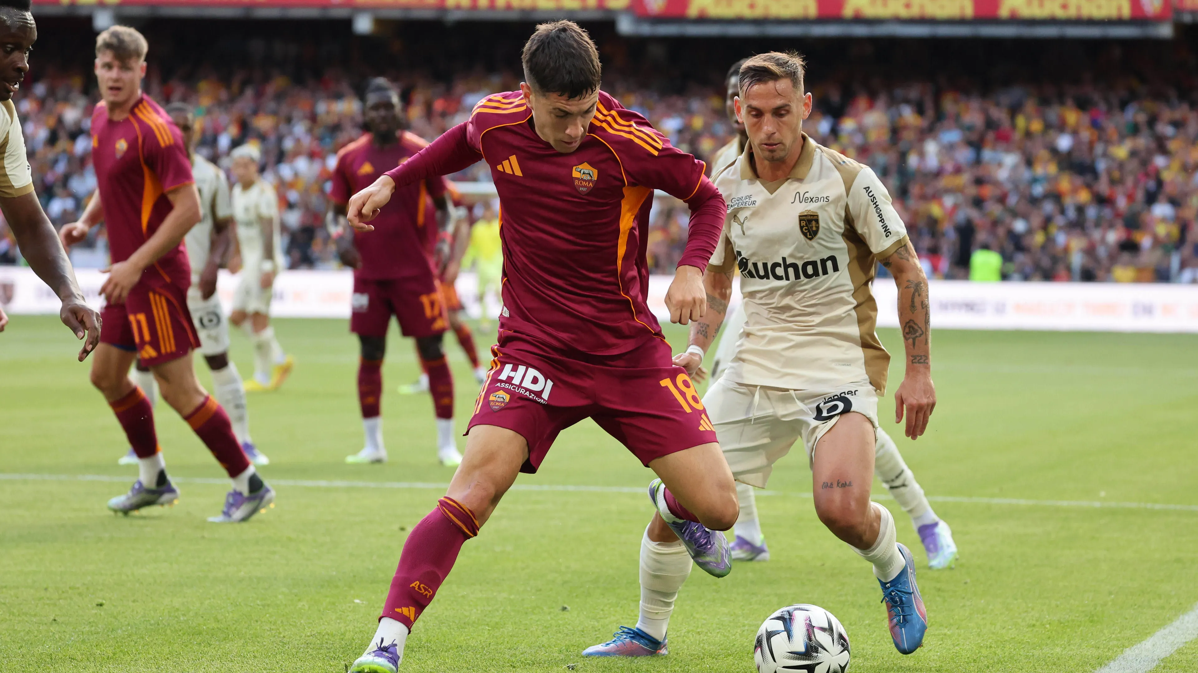 Infortunio per Soule contro il Lens