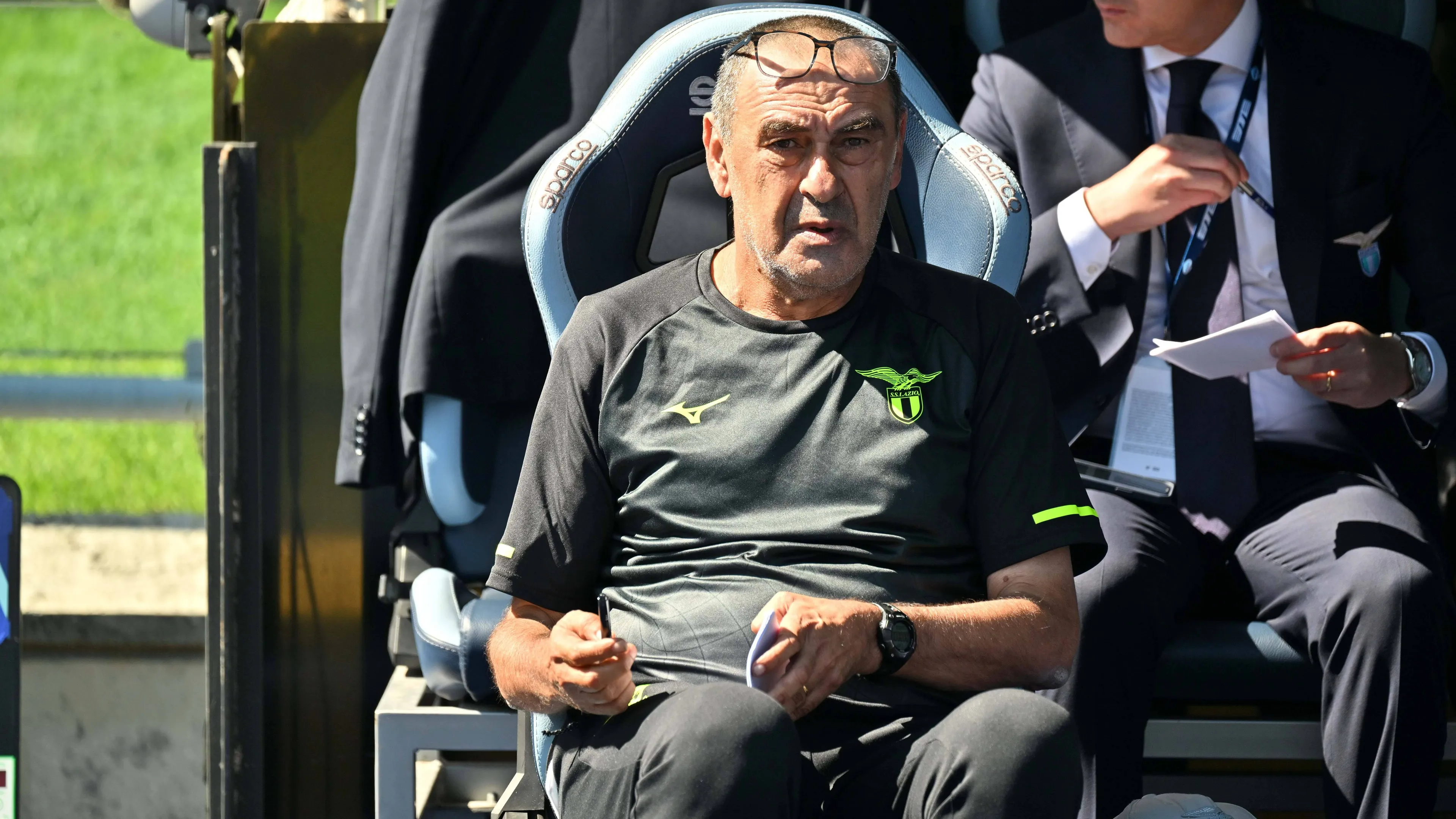 Maurizio Sarri allenatore della Lazio