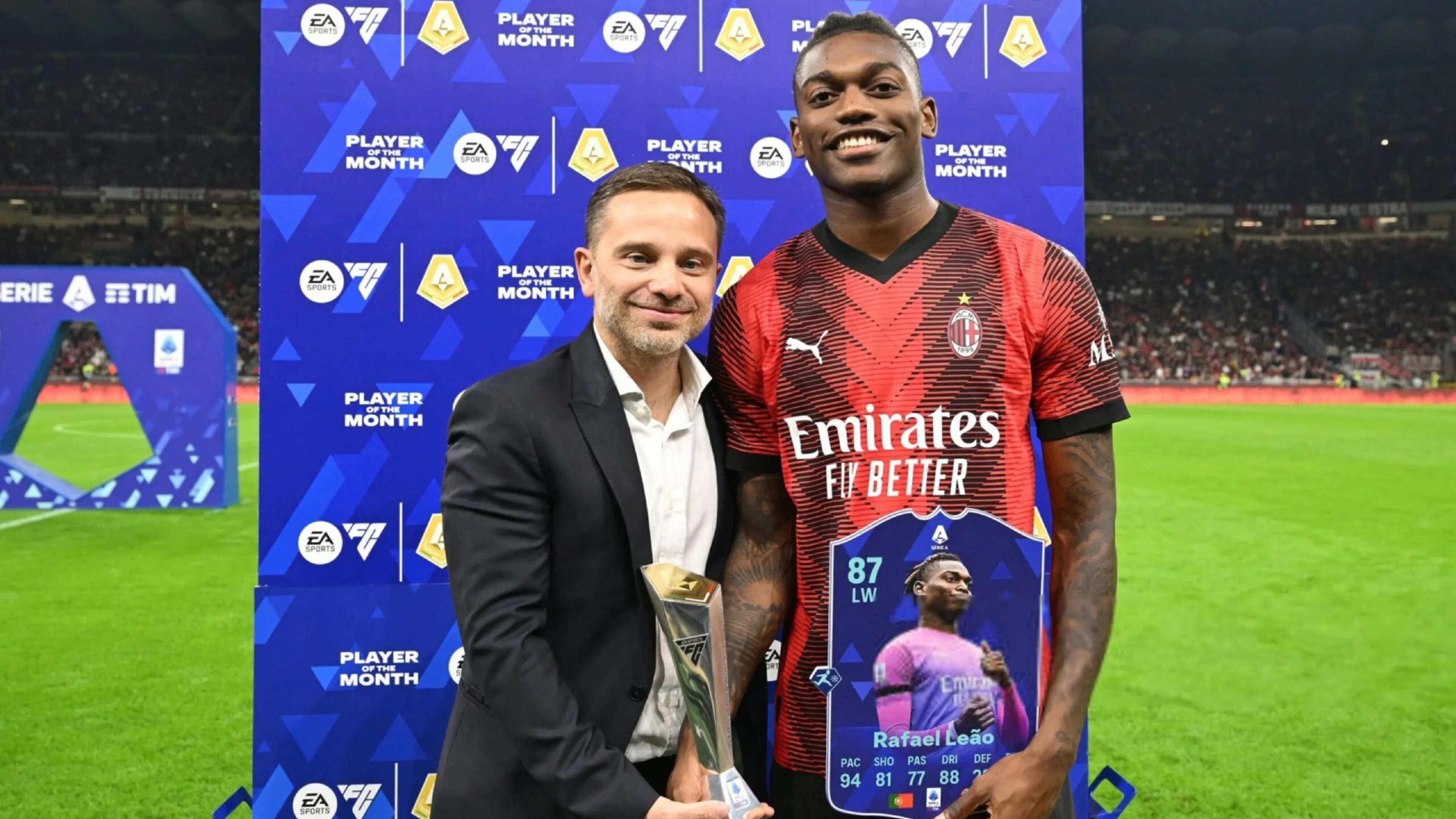 Copertina di Ad Milan Furlani a colloquio con l'entourage di Leao: ecco cosa si sono detti