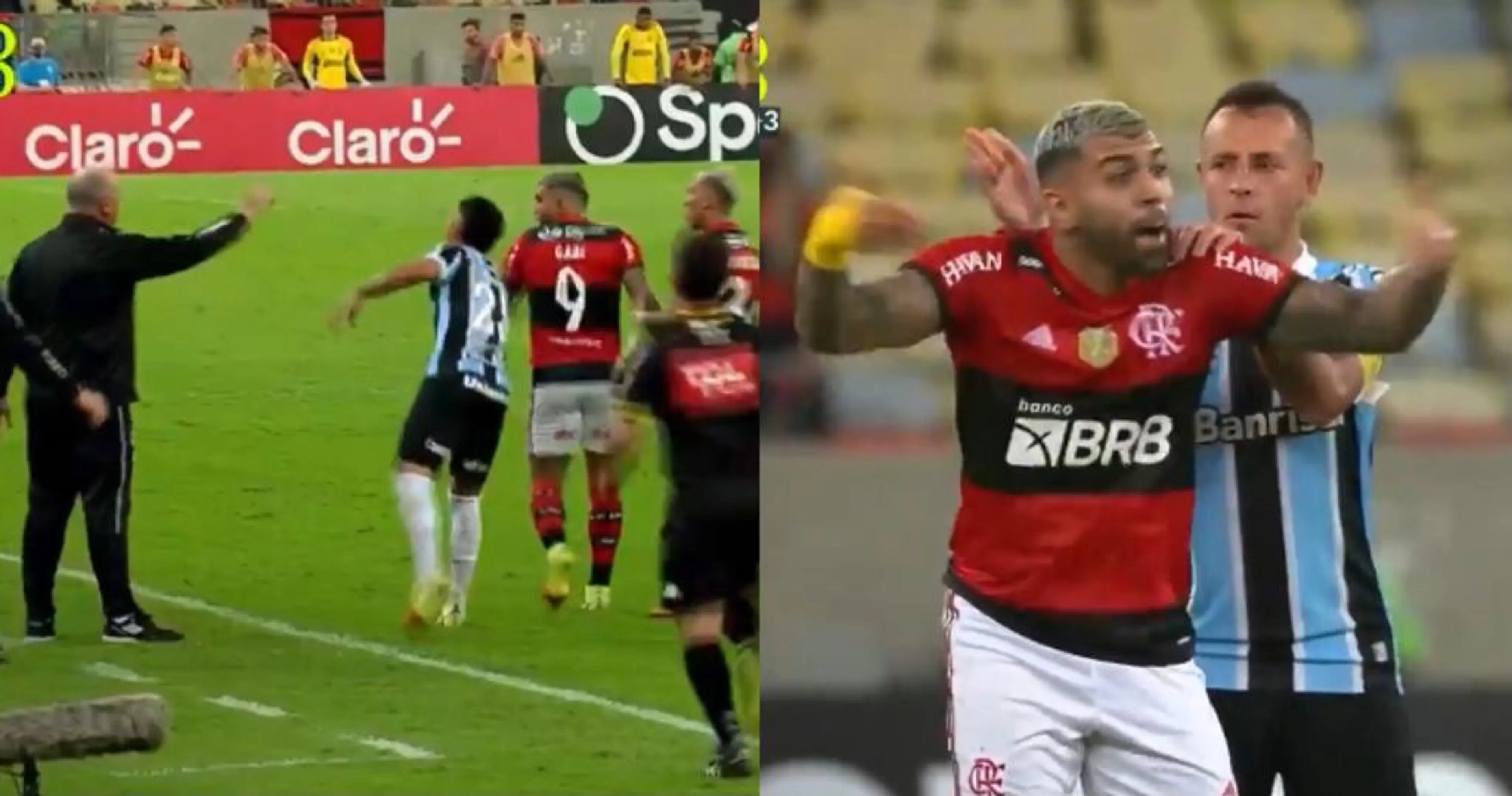 Copertina di La tranquilla serata di Gabigol: proteste, litigi e pallonate
