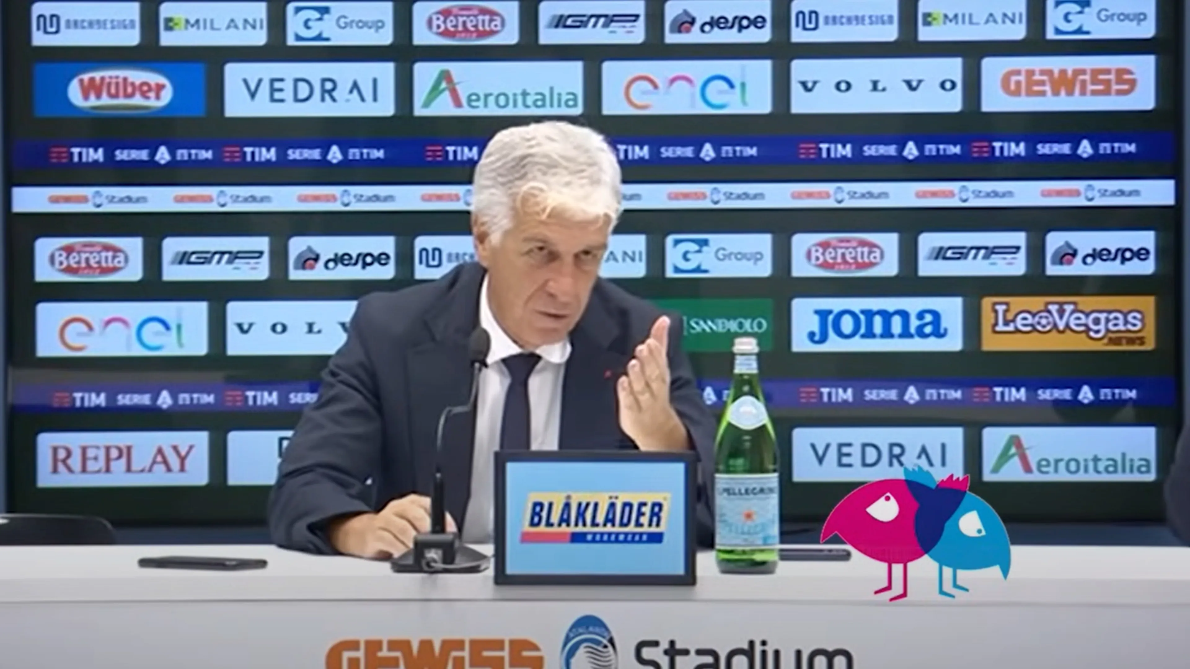 Gasperini è una furia, caccia un giornalista dalla sala stampa (VIDEO)