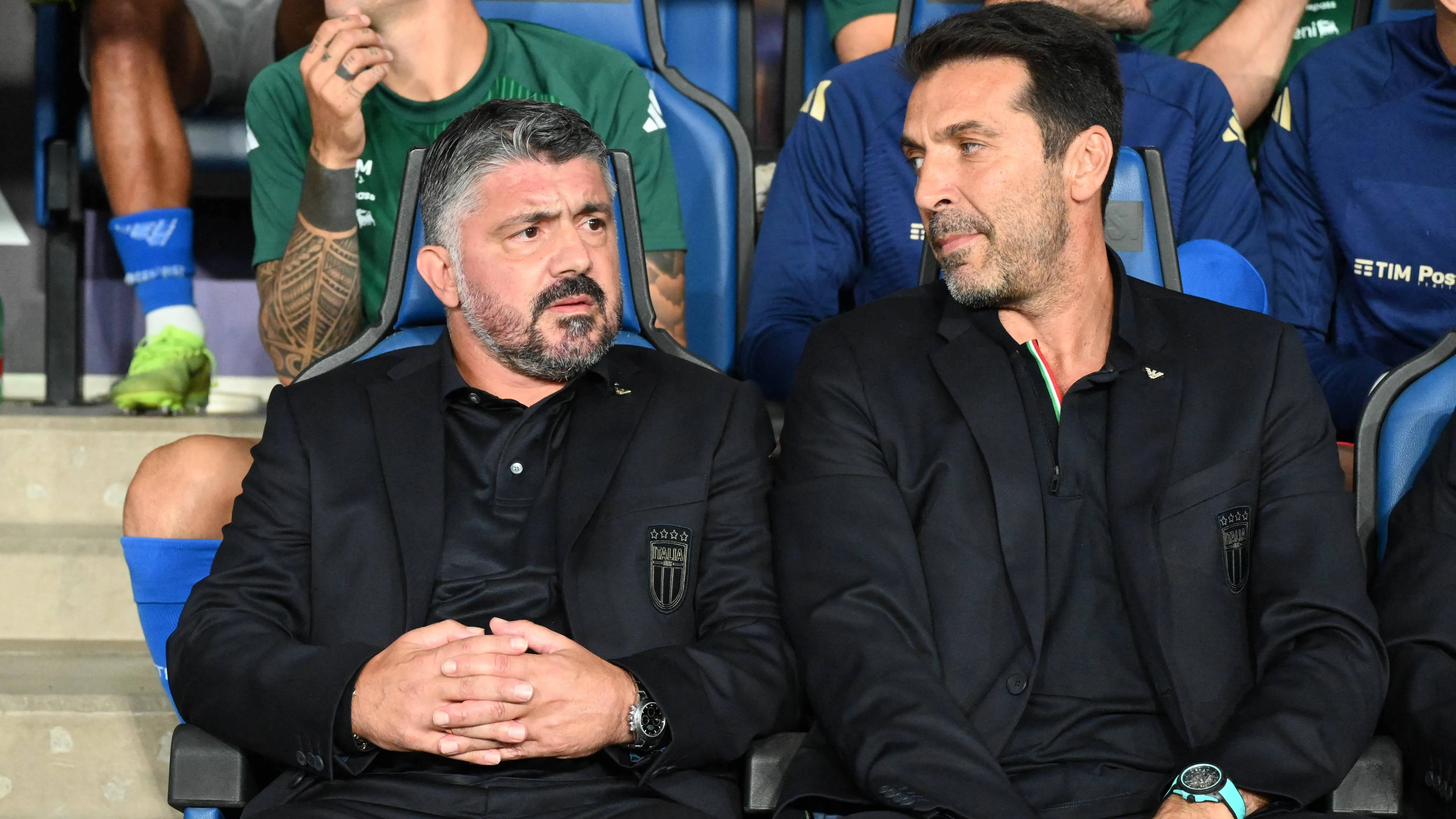 Gattuso e Buffon alla guida dell'Italia