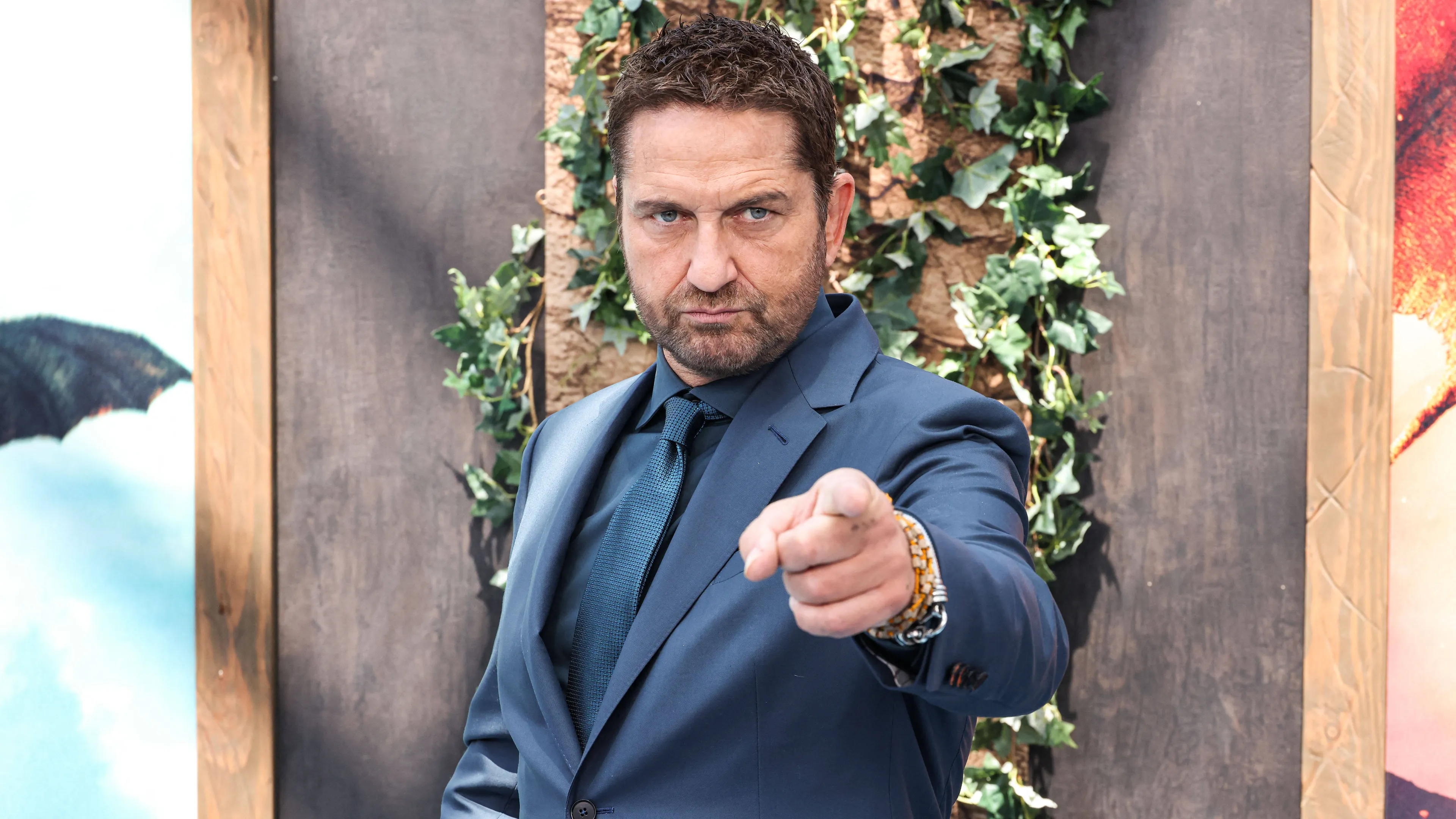 Gerard Butler racconta di aver visto il derby di Roma