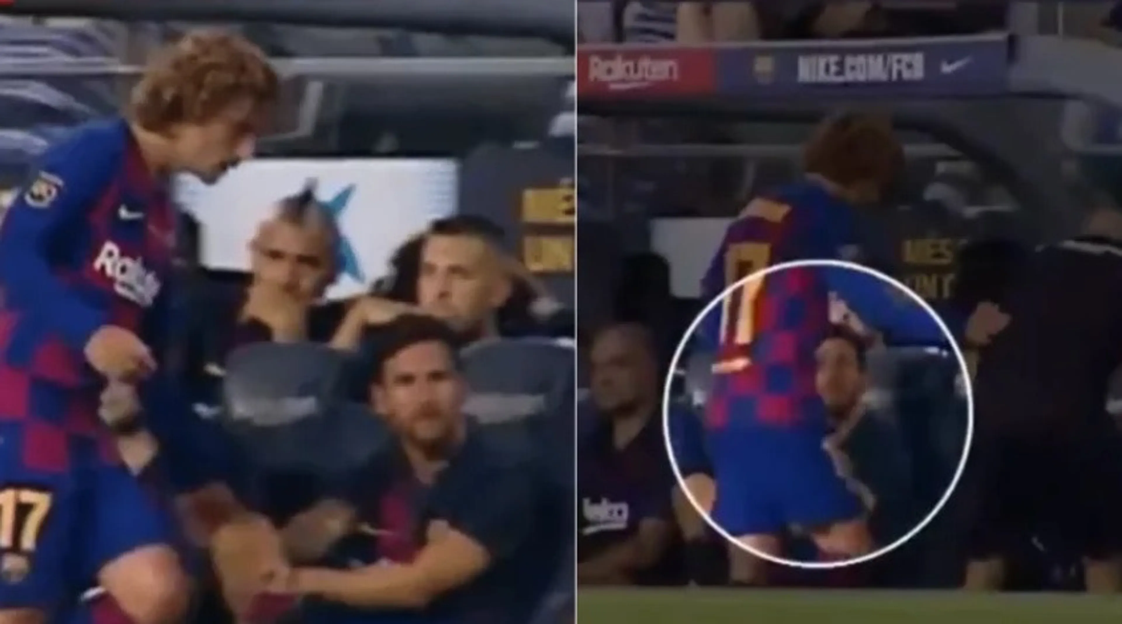 Messi ignora Griezmann. Si comincia bene… (VIDEO)