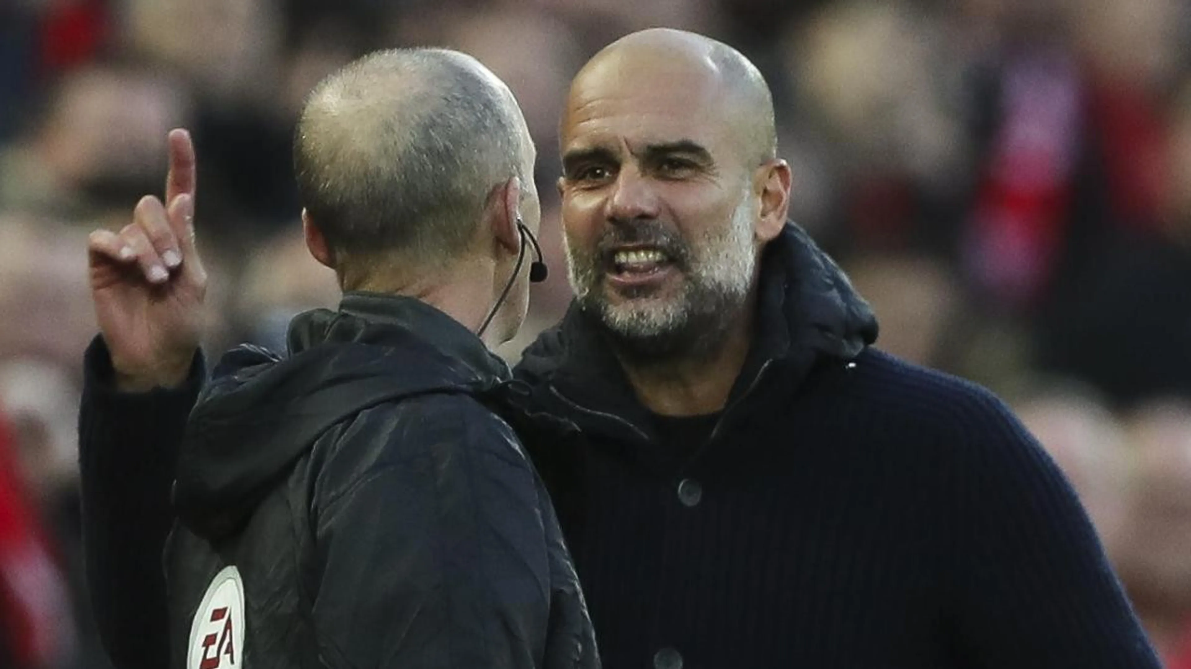 Copertina di Liverpool-City, Guardiola furioso: sputi al suo staff durante la partita