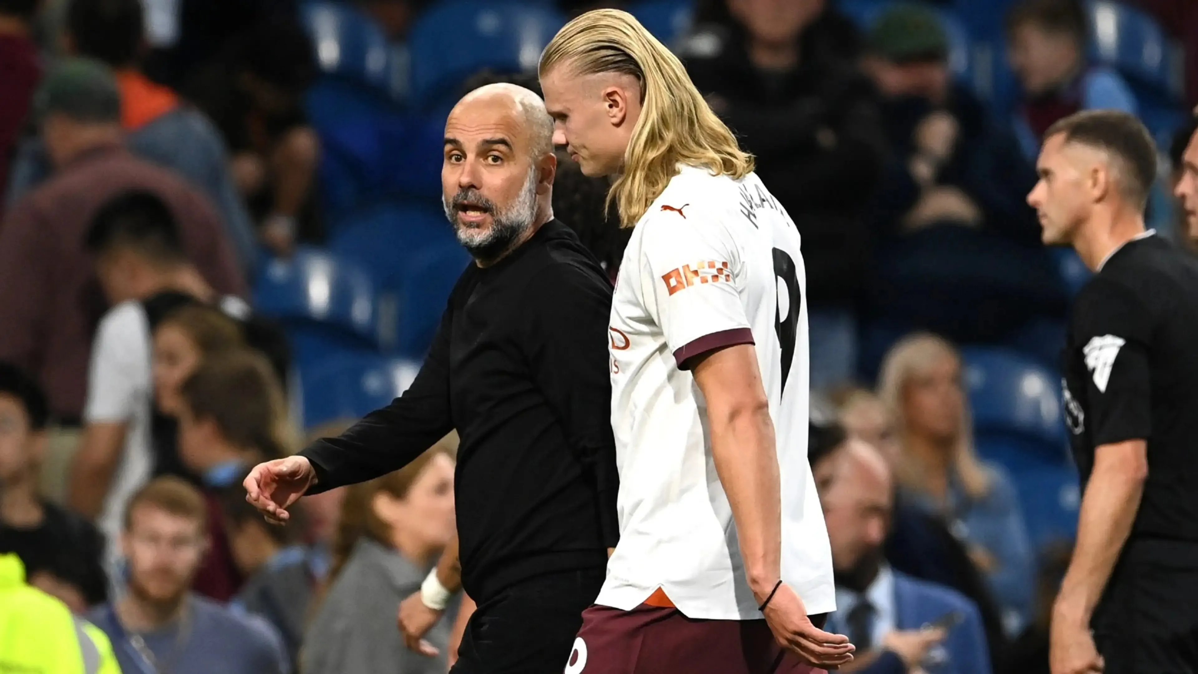 Copertina di Guardiola 'minaccia' il suo Haaland: "Ti verrò a cercare"