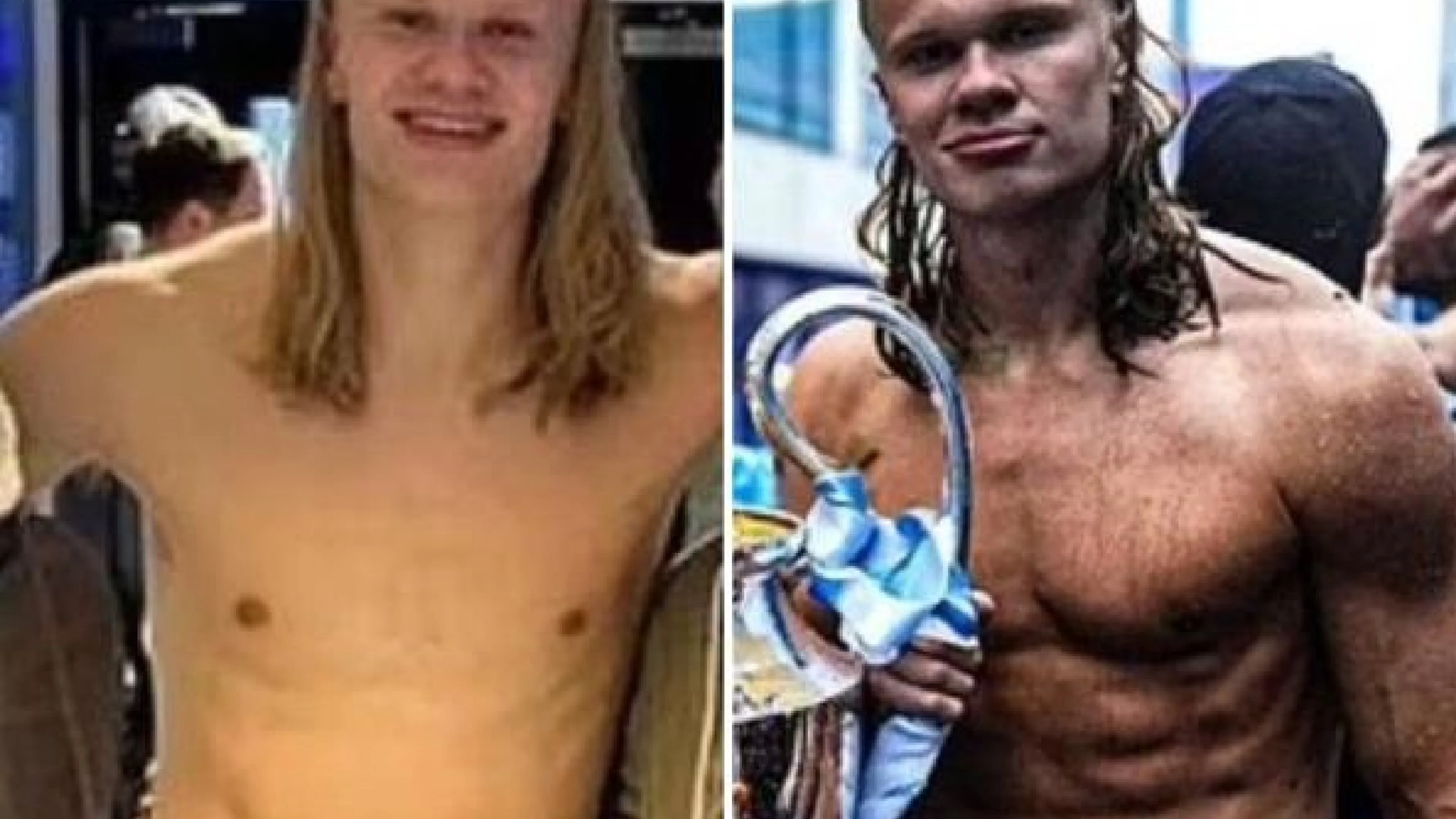 Copertina di Haaland, che muscoli! Da 'stecchino' a 'Hulk' in un paio di mesi