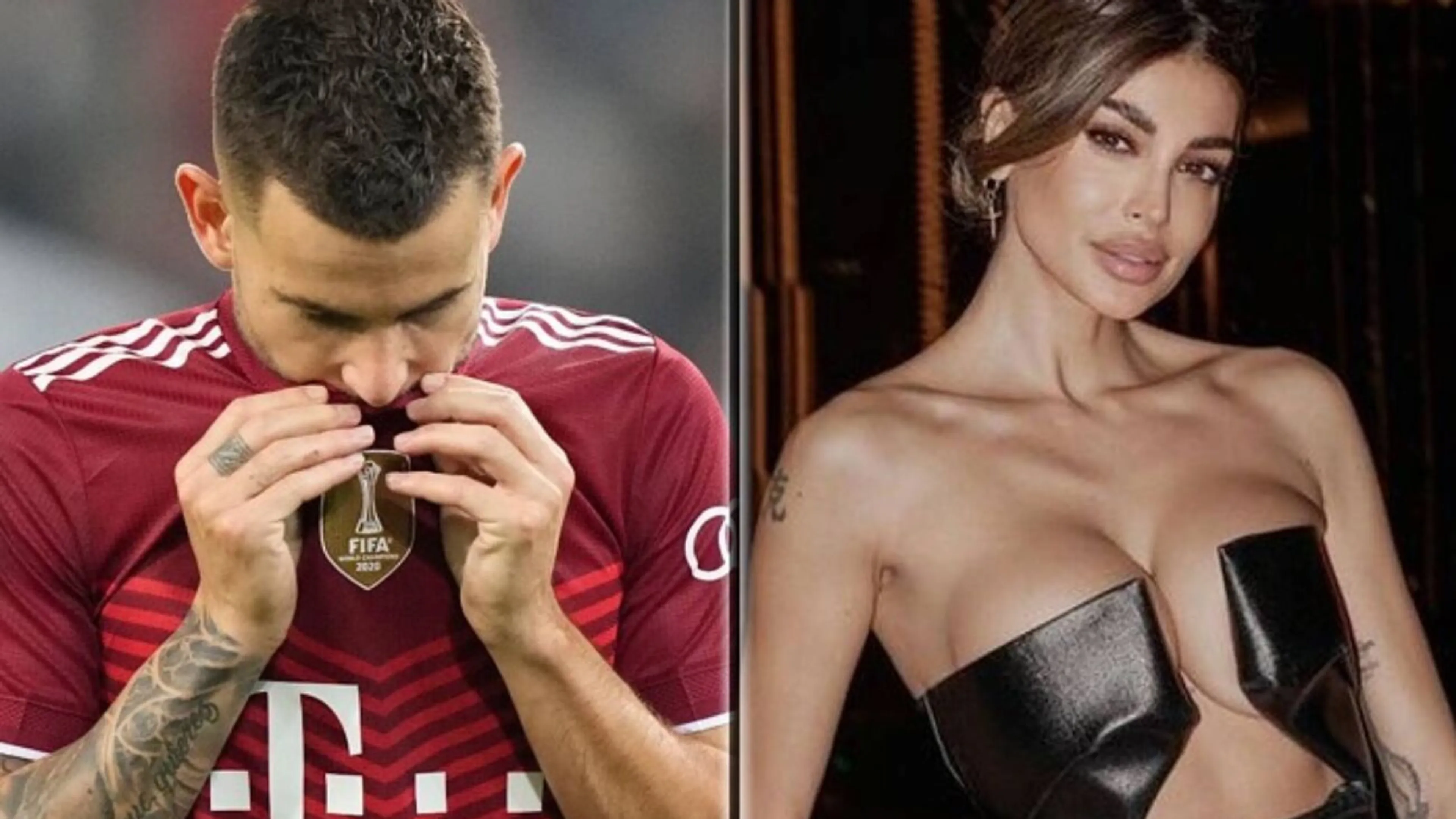 Lucas Hernandez infedele, la moglie lo smaschera su Instagram: "Buccino, te lo regalo"