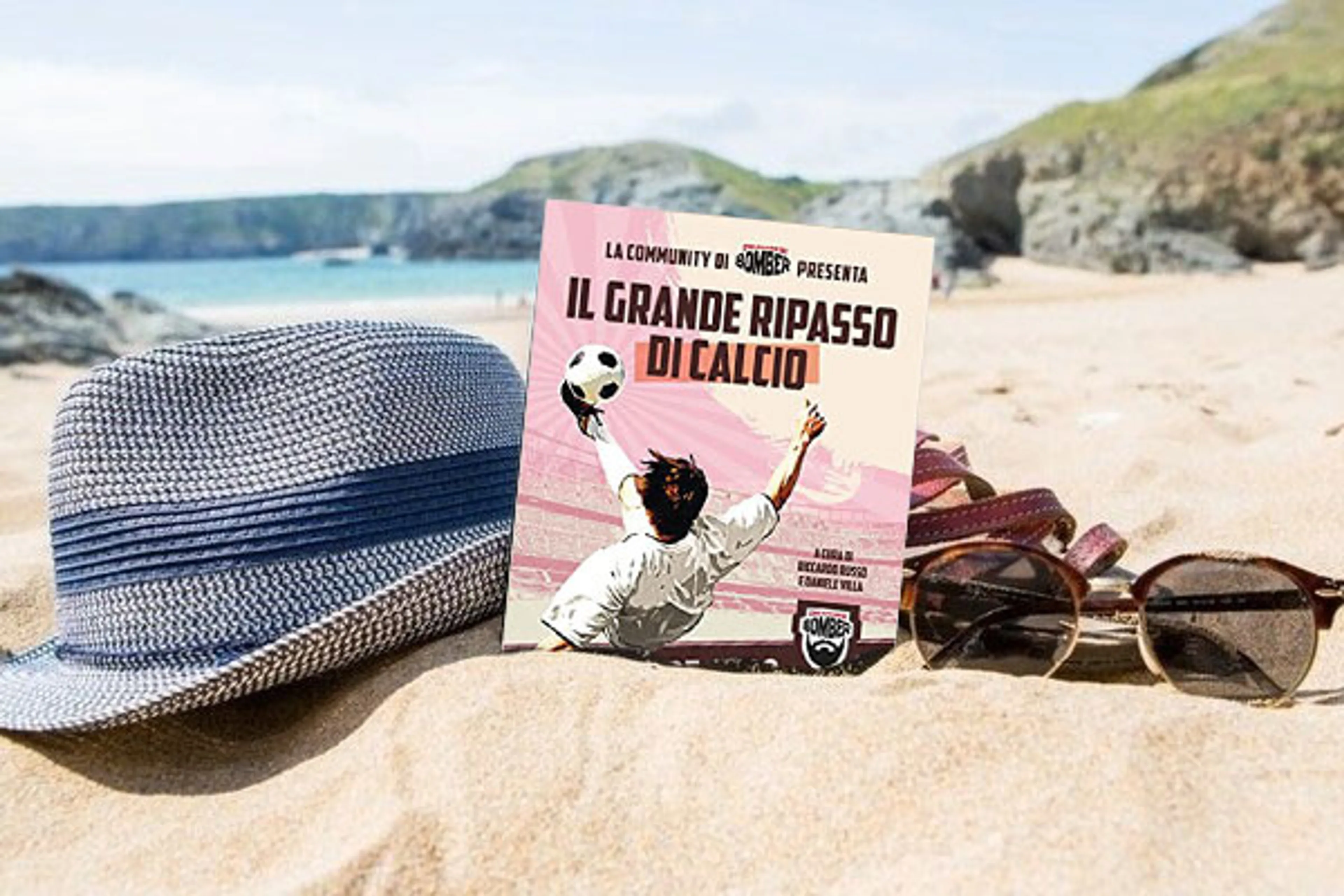 Copertina di IL GRANDE RIPASSO DI CALCIO – Da oggi disponibile il libro di Chiamarsi Bomber con oltre 1.000 quiz da fare sotto l’ombrellone