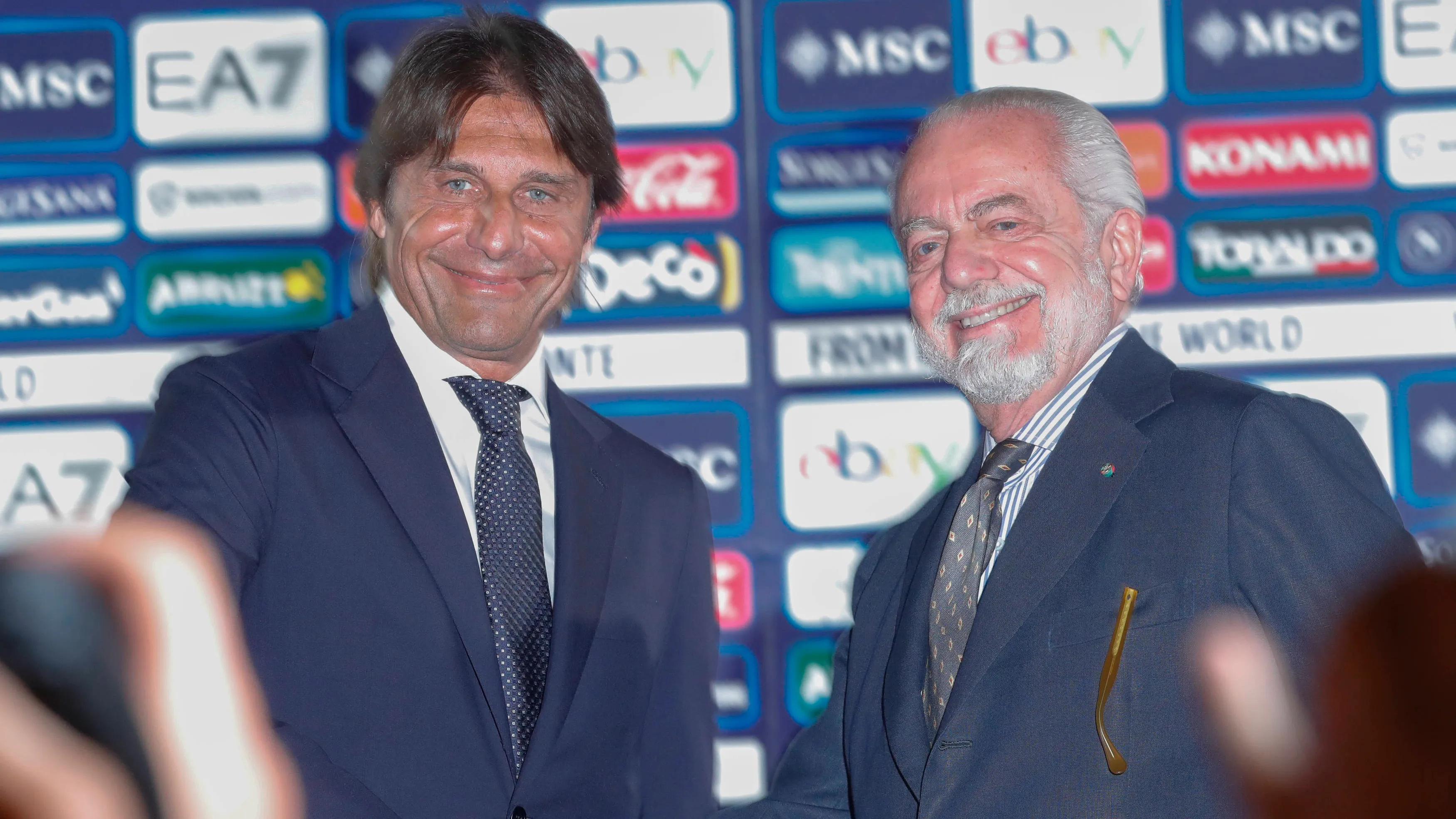 De Laurentiis e Conte: avanti insieme?