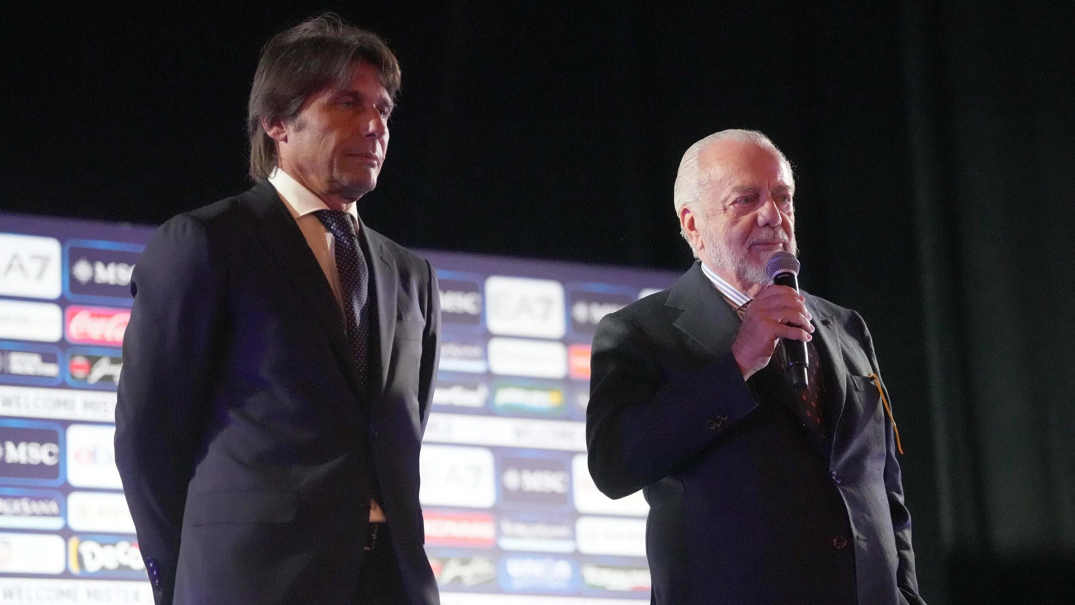 Il rapporto tra Conte e De Laurentiis sembra essersi incrinato