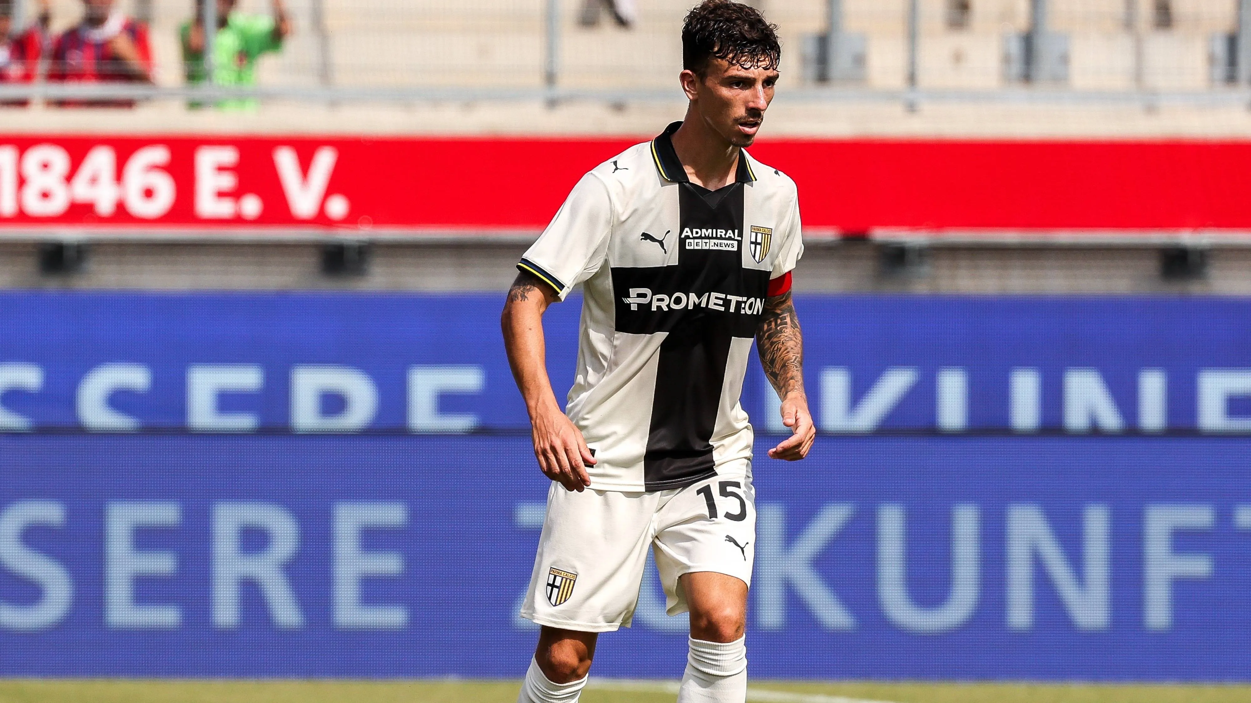 Infortunio per Enrico Del Prato