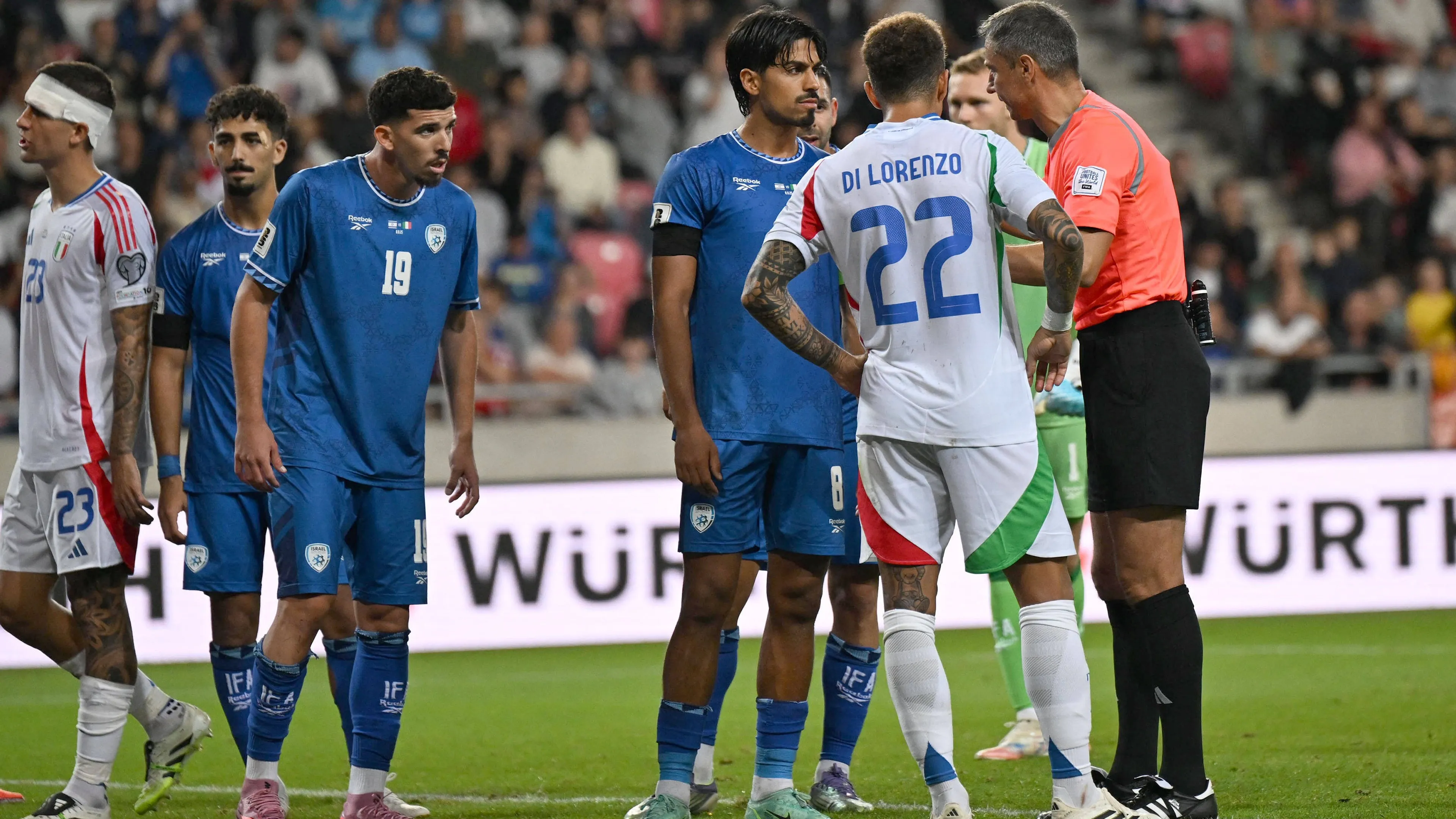 Israele-Italia scoppia la polemica: "Ci hanno insultato per tutta la partita"