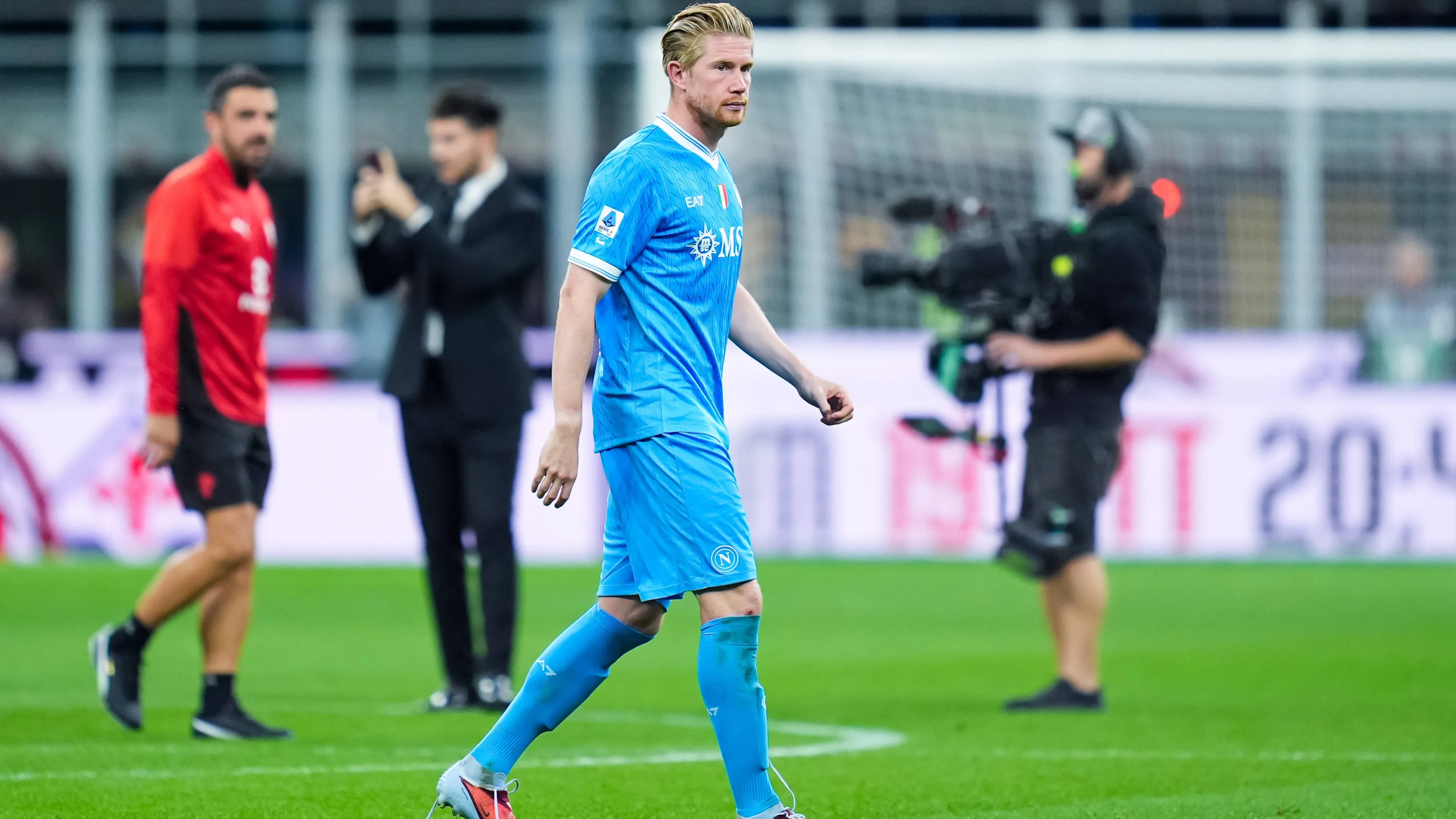 Spuntano le vere parole di De Bruyne al momento del cambio in Milan-Napoli: ecco cos'ha detto