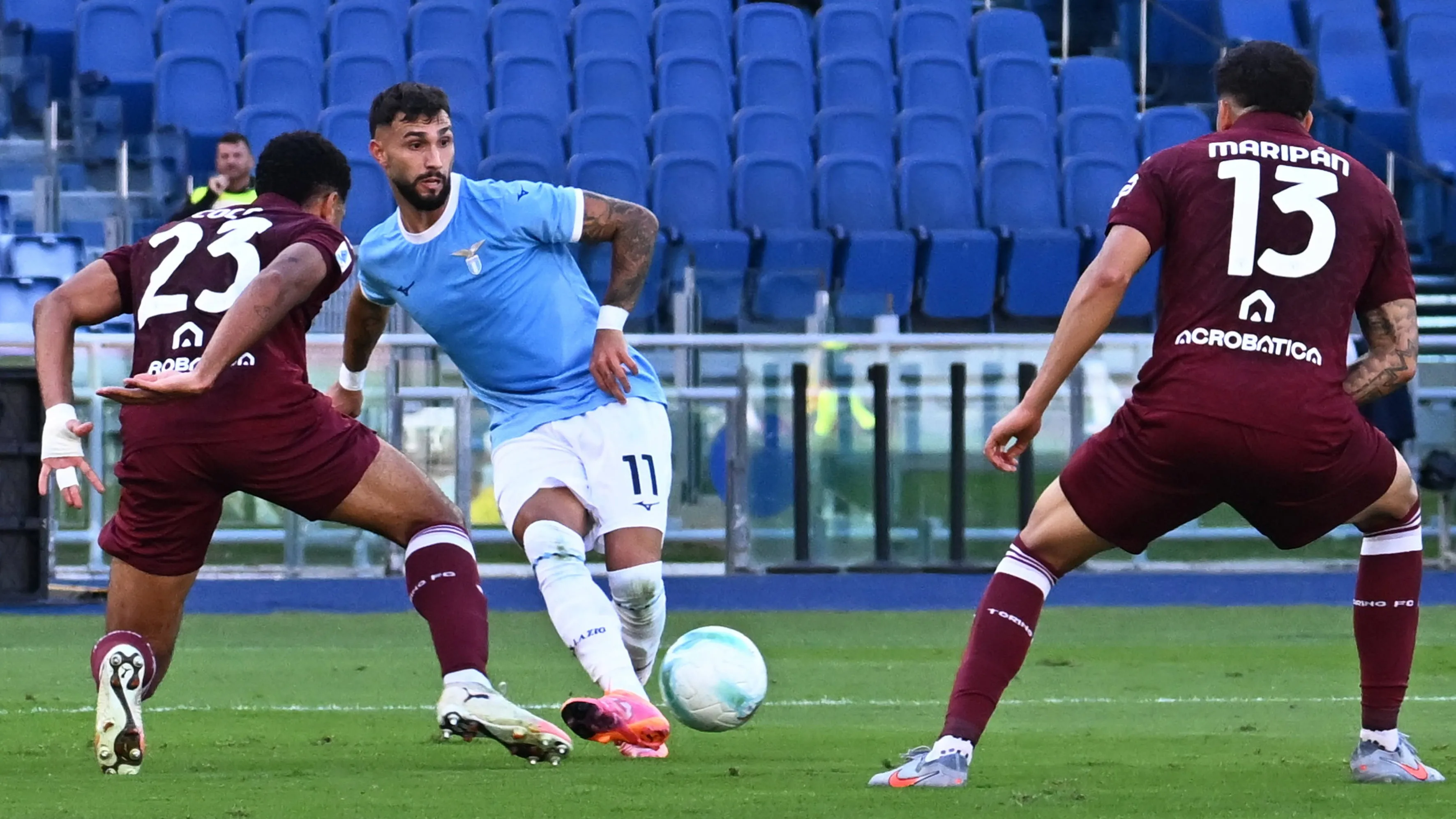Lazio-Torino, ultima presenza stagionale di Castellanos