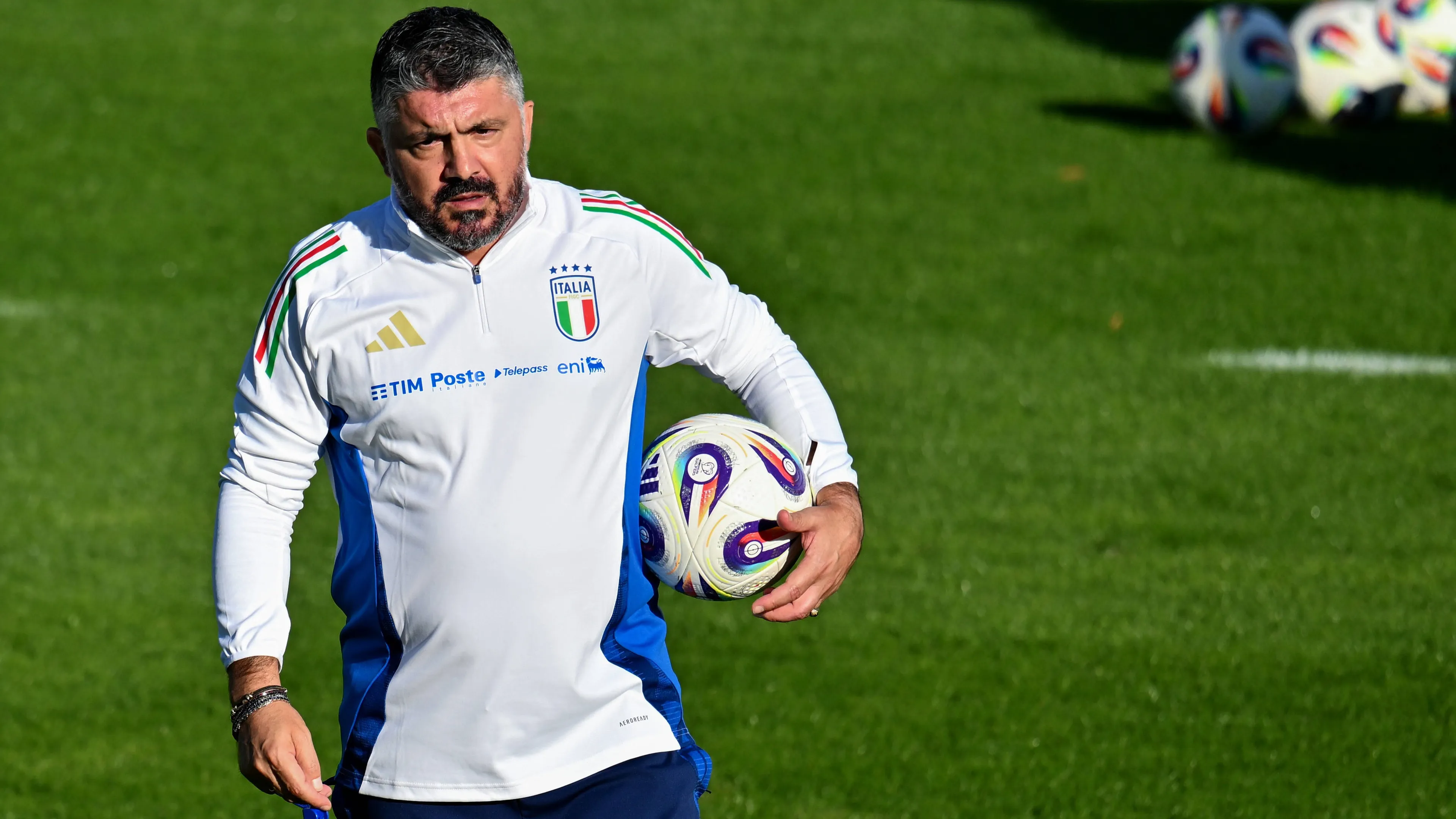 I particolari allenamenti dell'Italia in vista del match con l'Estonia: Gattuso è già in clima partita 
