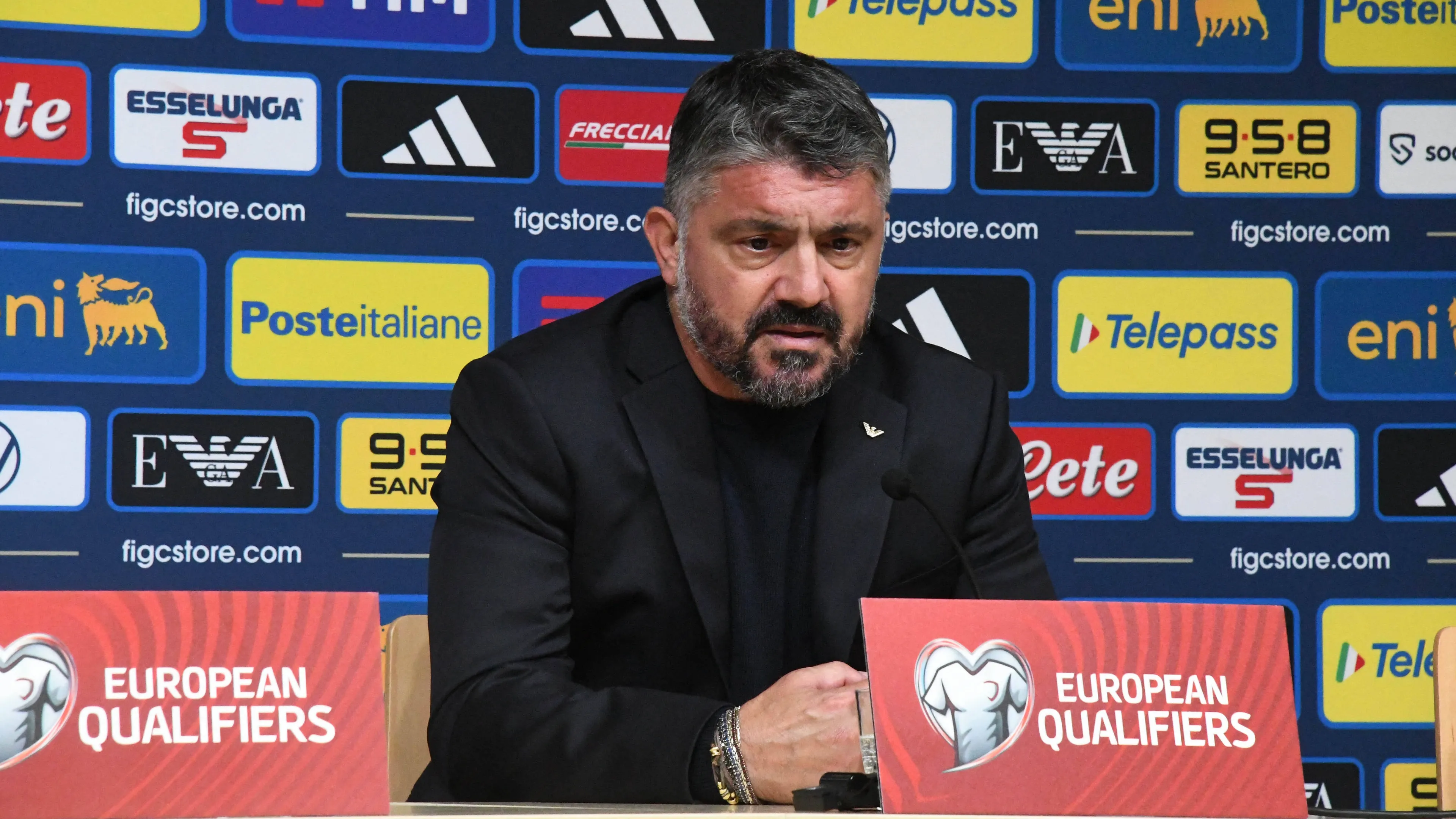 Italia-Israele, Gattuso: "Loro si giocano il tutto per tutto. Playoff? Prima arriviamoci".