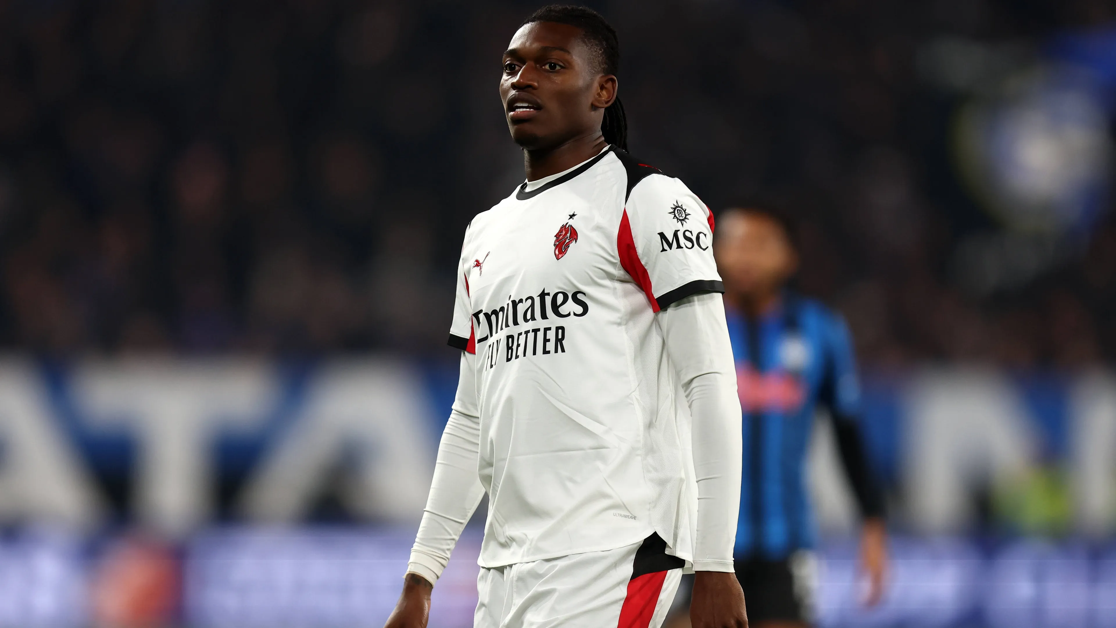 Atalanta-Milan, perché Leao è uscito all'intervallo: lo spiega Allegri