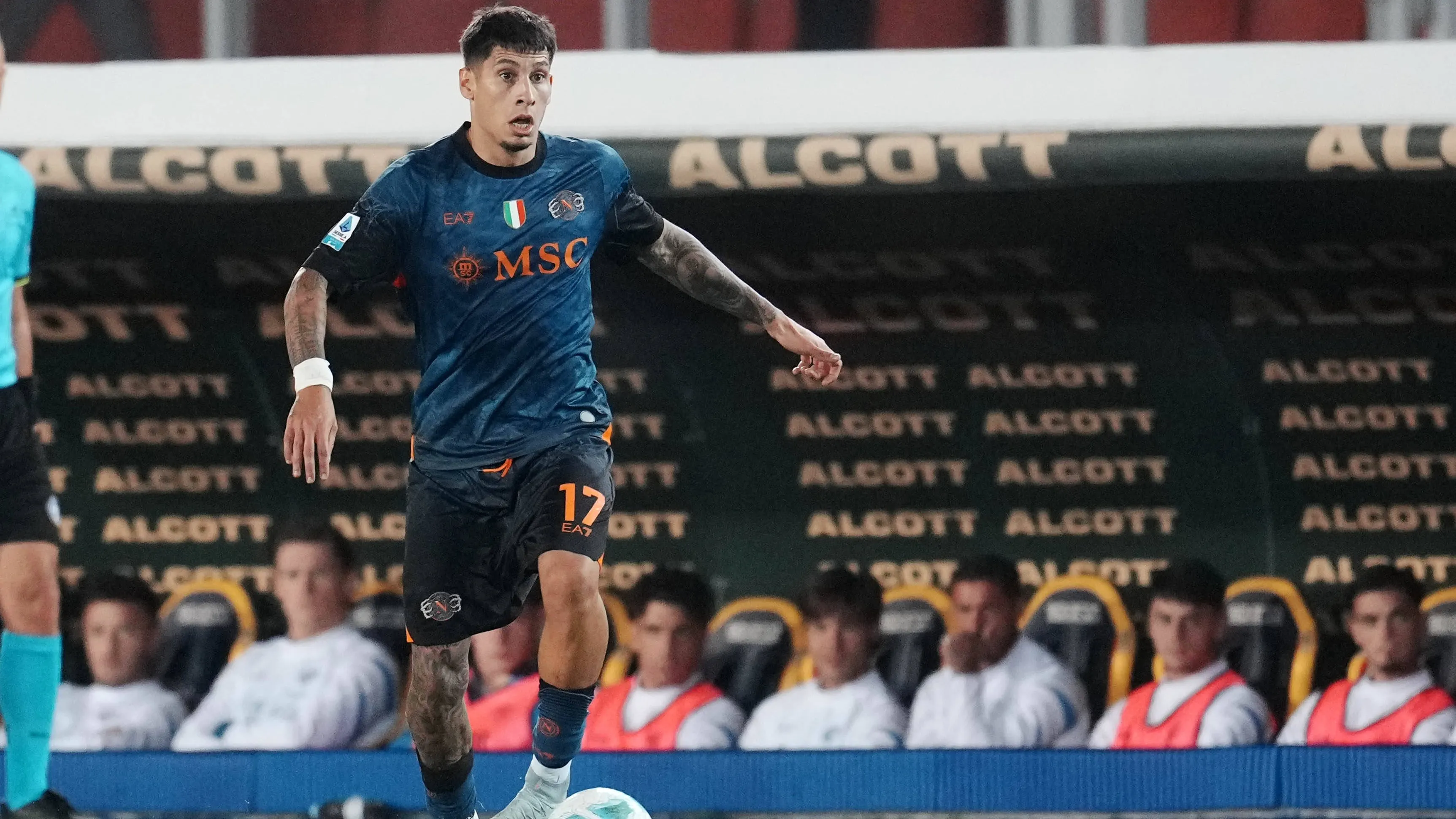 Mathias Olivera titolare contro il Qarabag