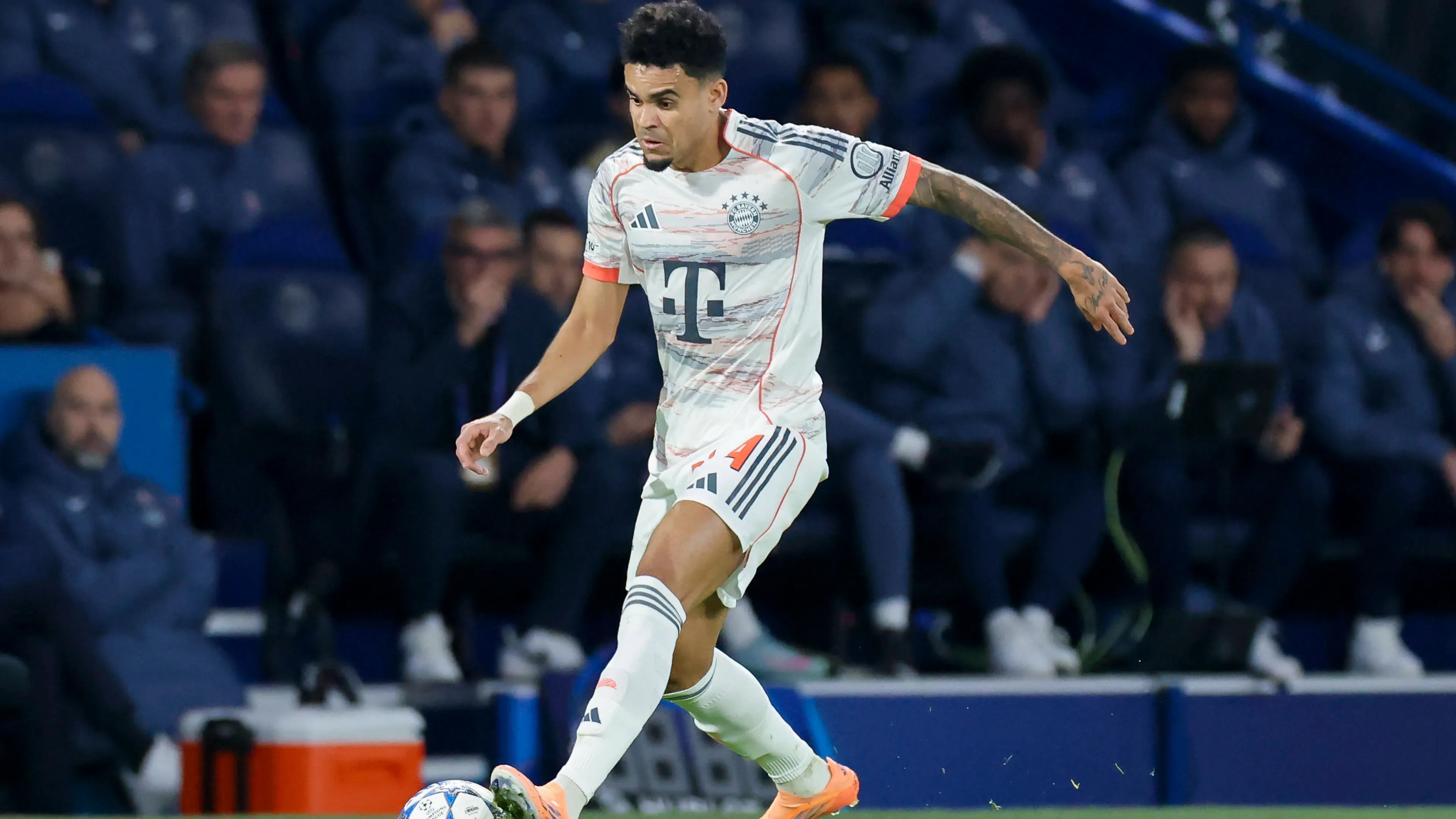 Luis Diaz, autore della doppietta che ha deciso PSG-Bayern Monaco