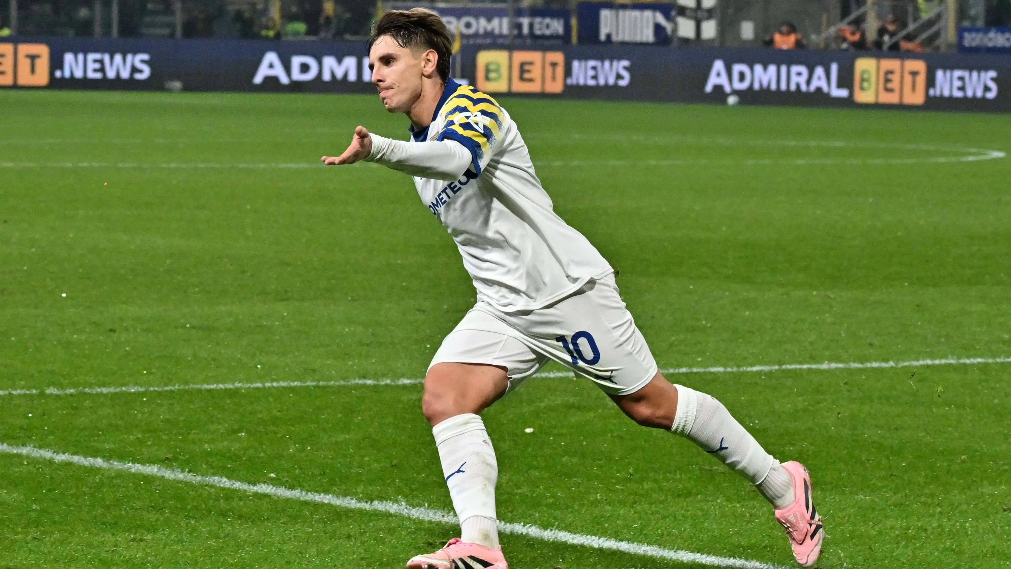 Adrian Bernabé, 13 presenze e 2 gol in stagione