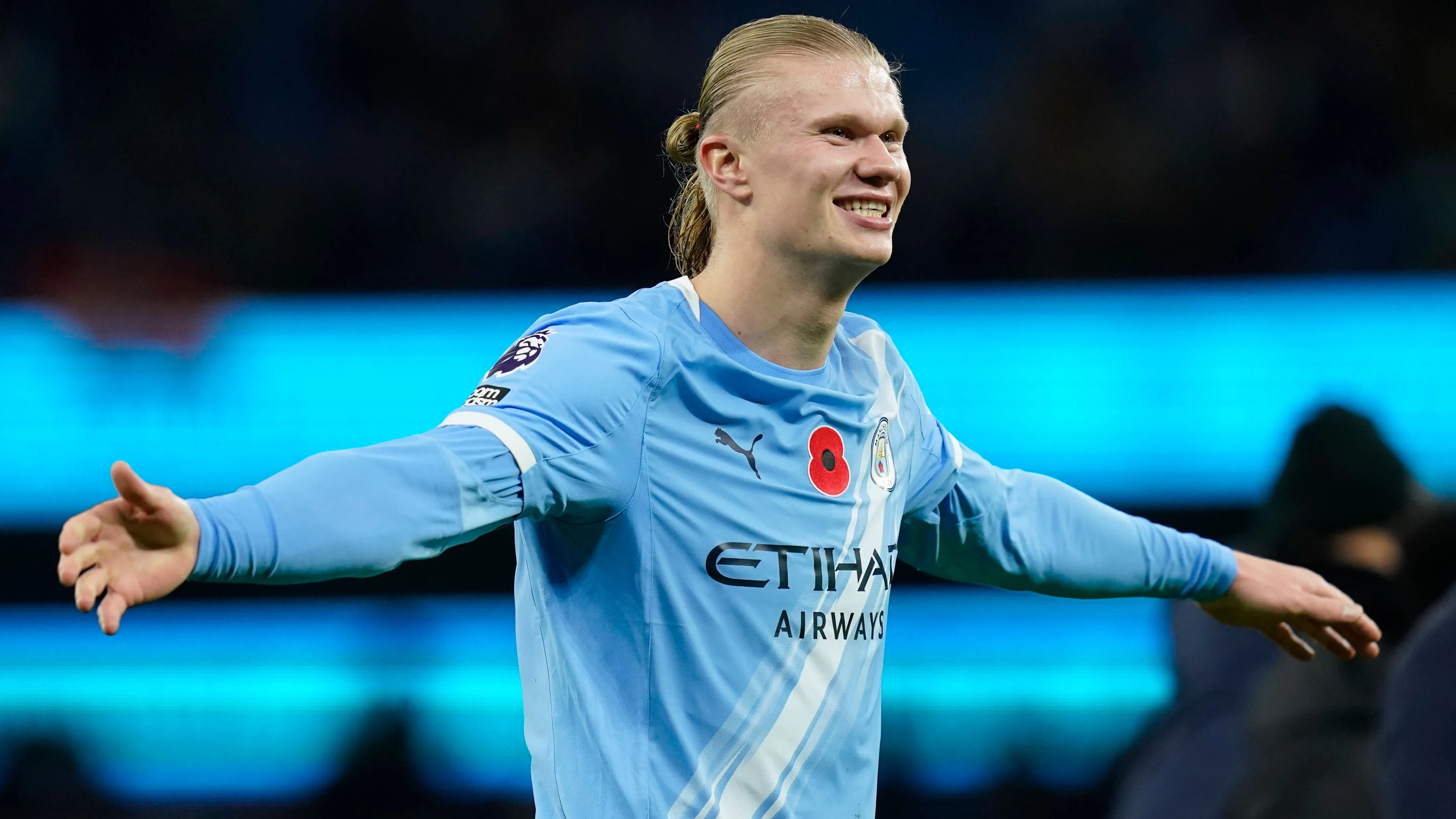 Haaland, 19 gol in stagione con il Manchester City