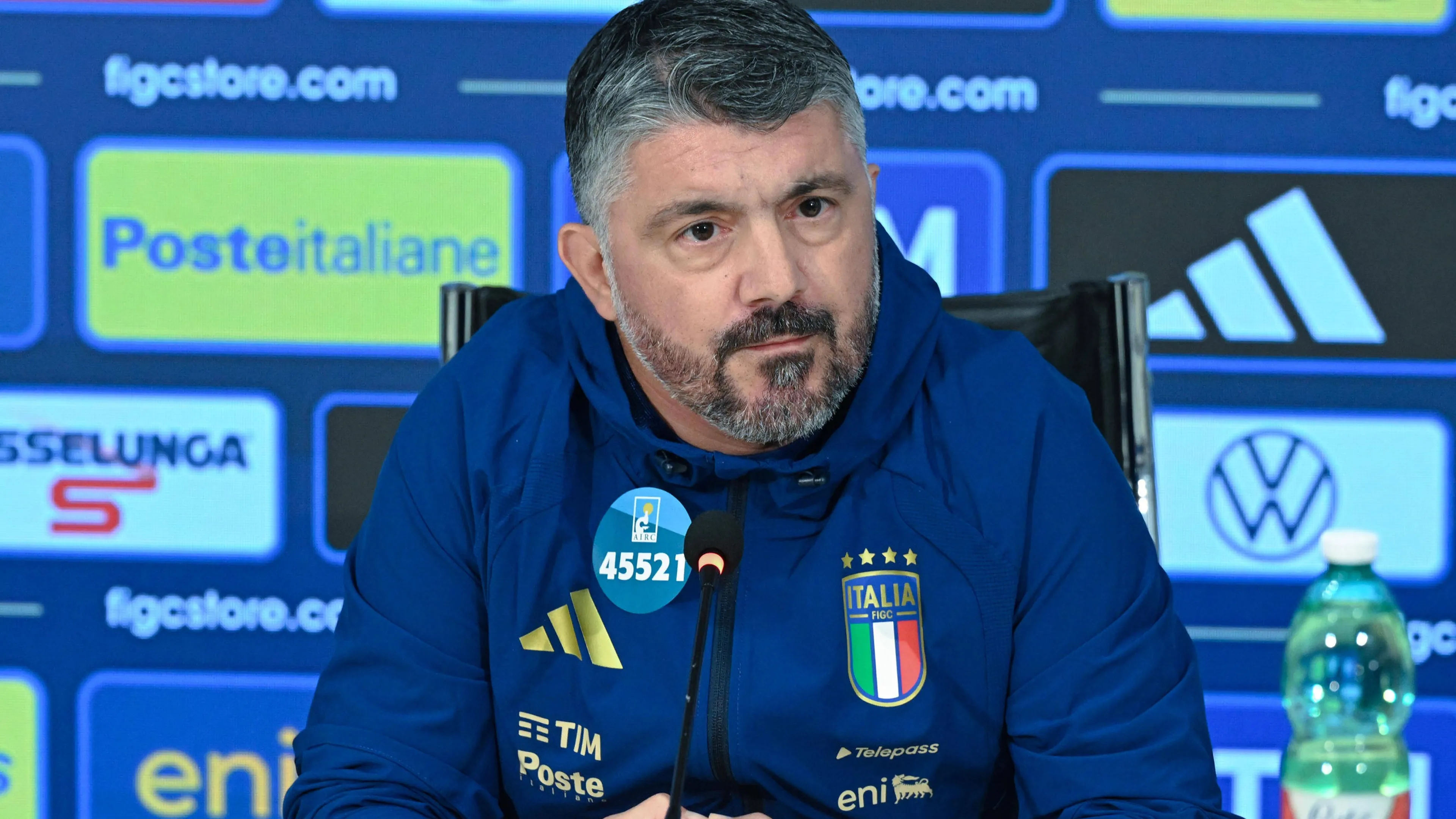 Gattuso in conferenza stampa