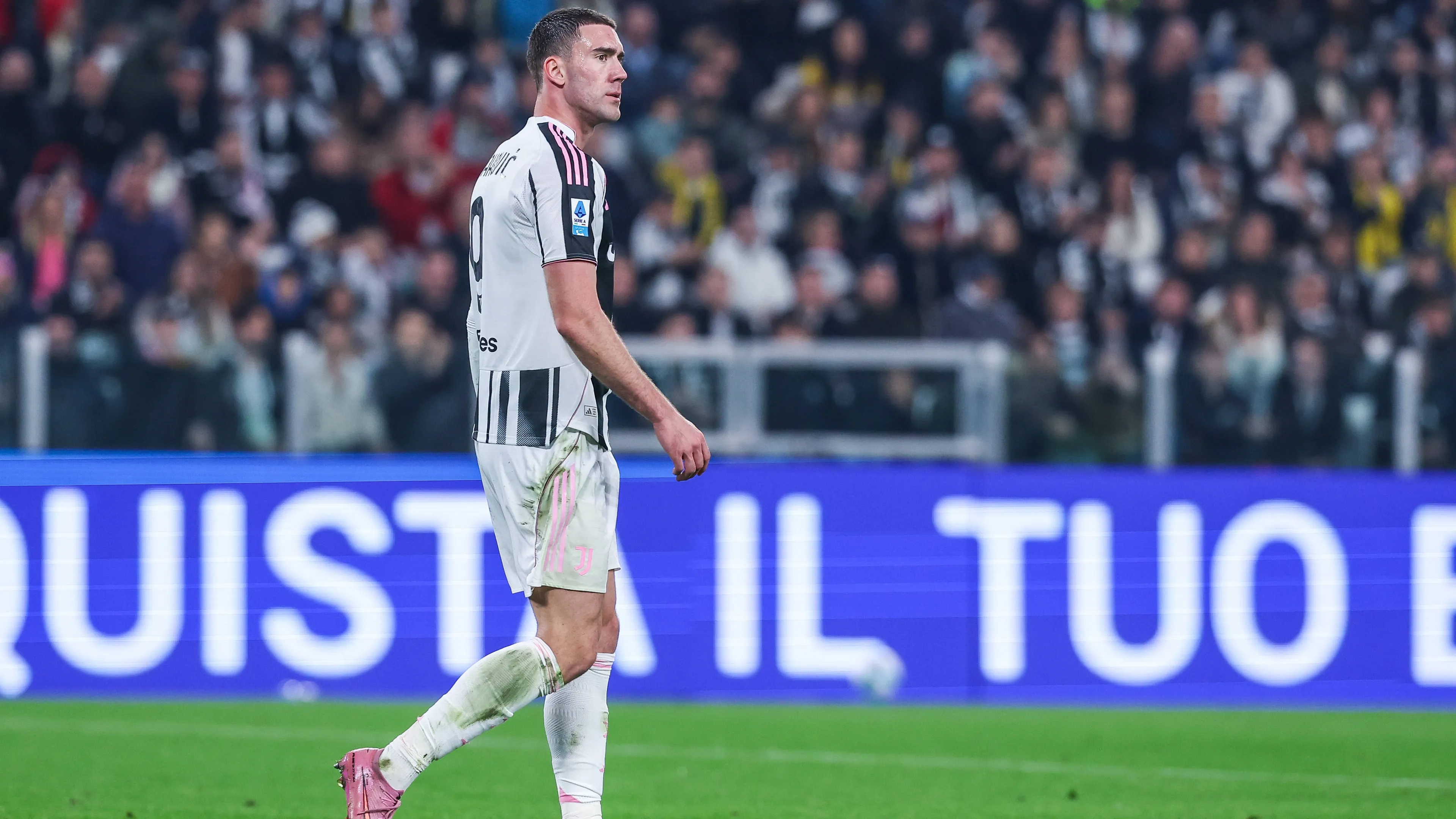 Dusan Vlahovic titolare contro la Fiorentina