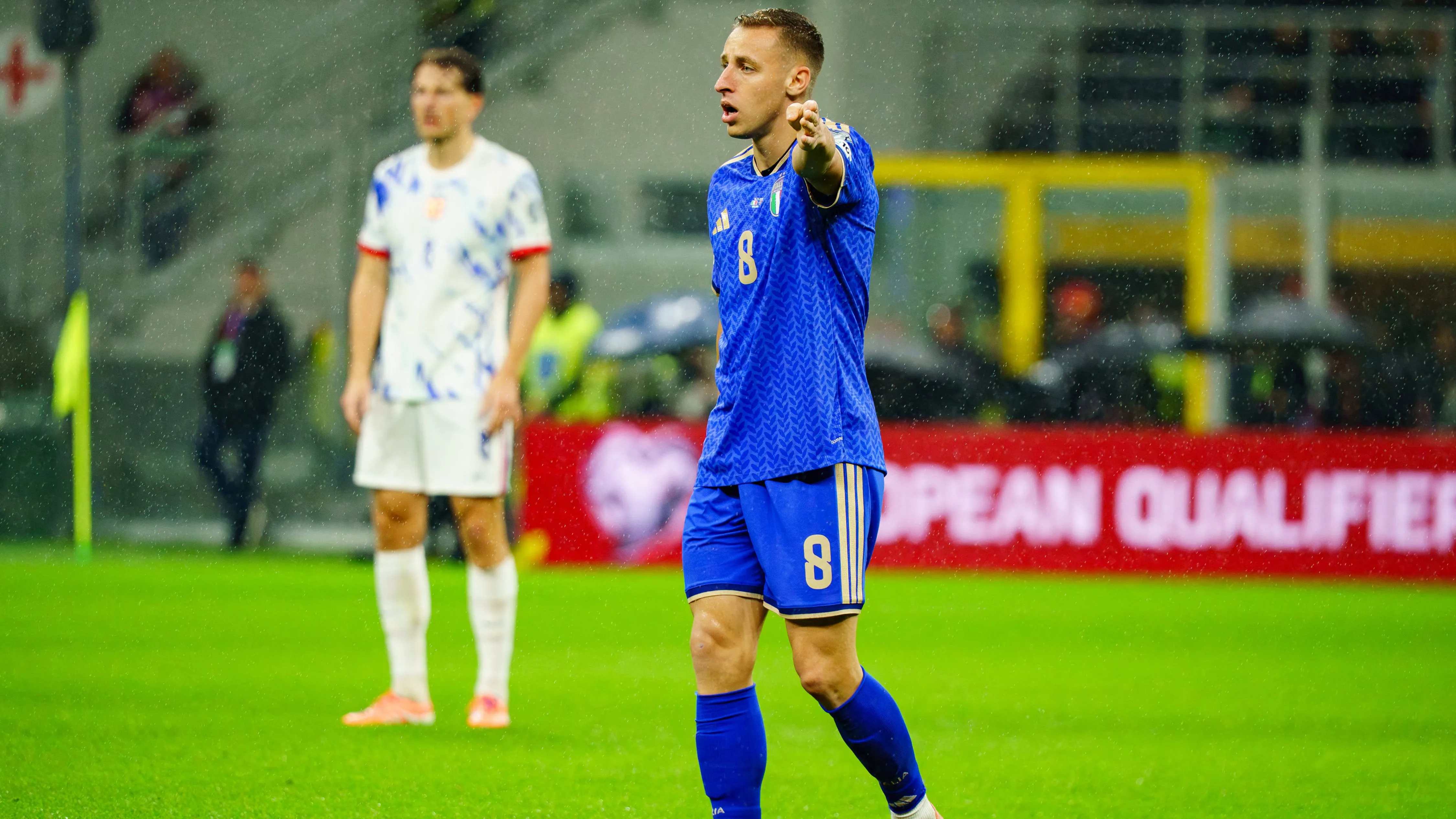 Davide Frattesi, centrocampista dell'Inter e della Nazionale Italiana