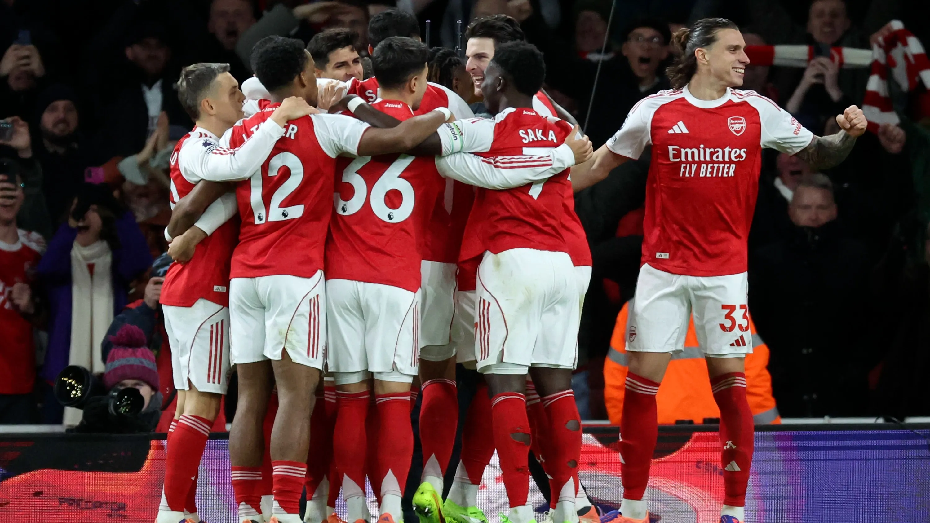 Magic moment per l'Arsenal