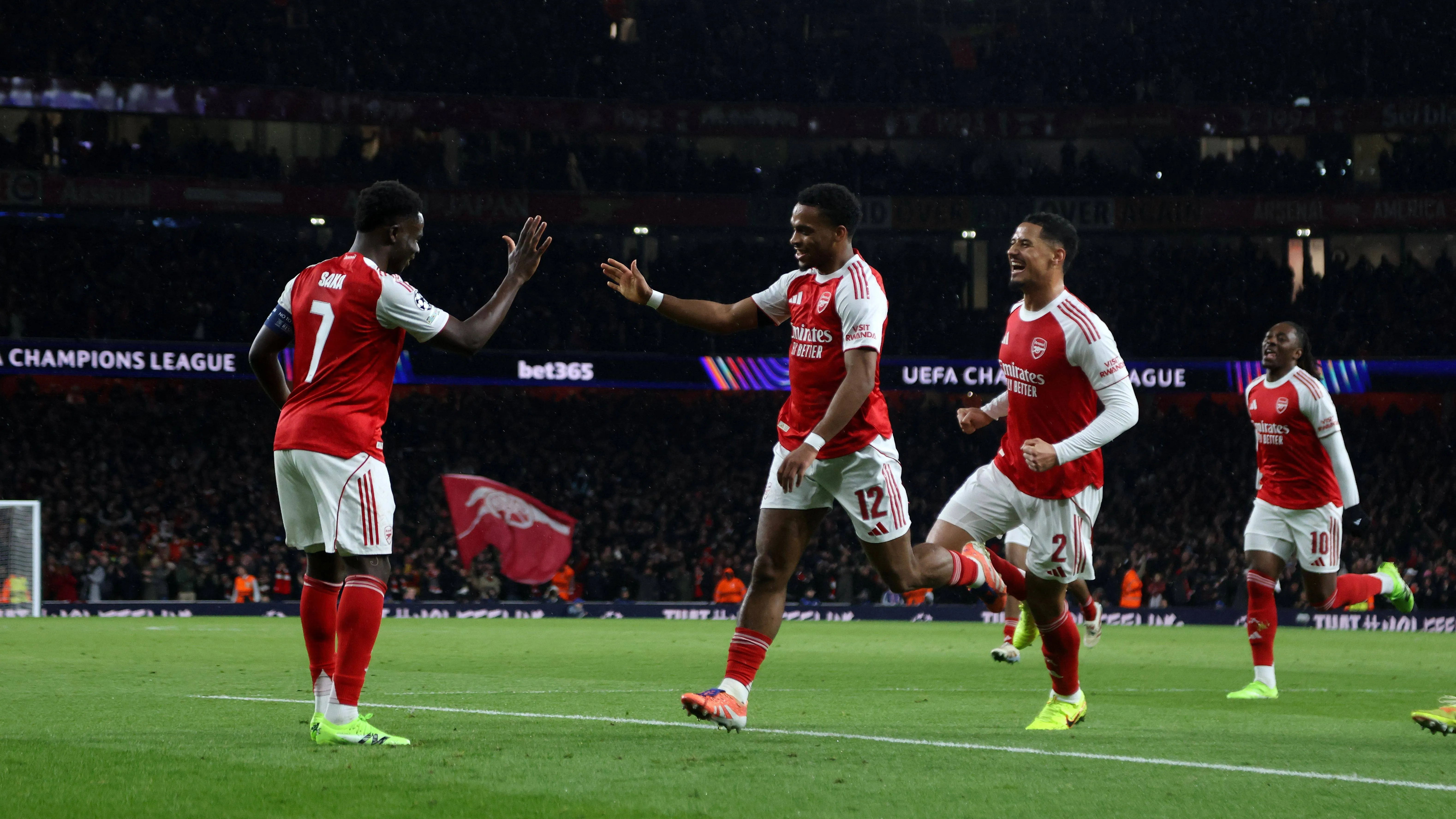 L'Arsenal è l'unica squadra ancora a punteggio pieno in questa Champions League
