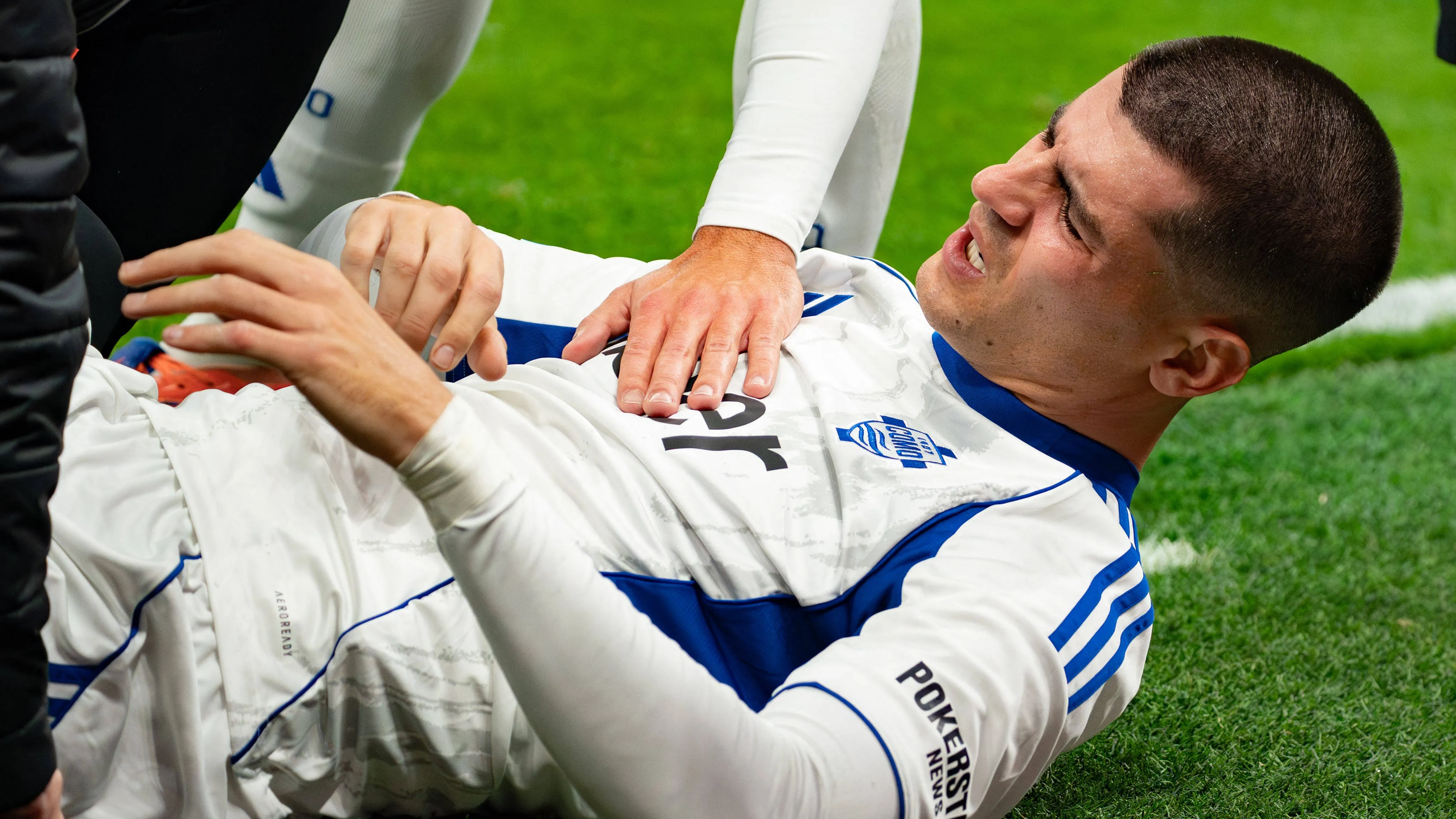 Lesione all'adduttore della coscia sinistra per Alvaro Morata