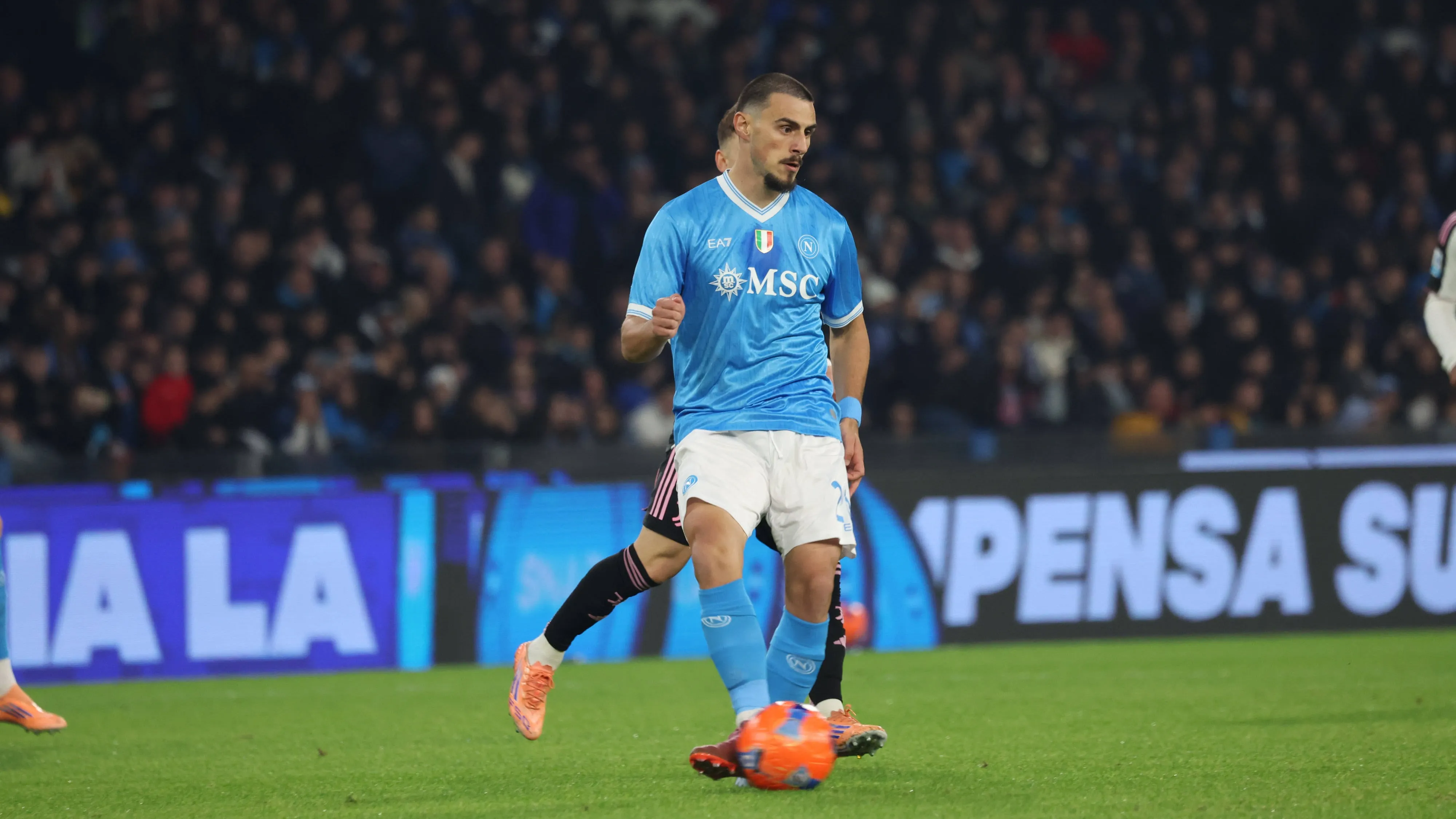 Napoli, Elmas è stato tra i migliori contro la Juventus