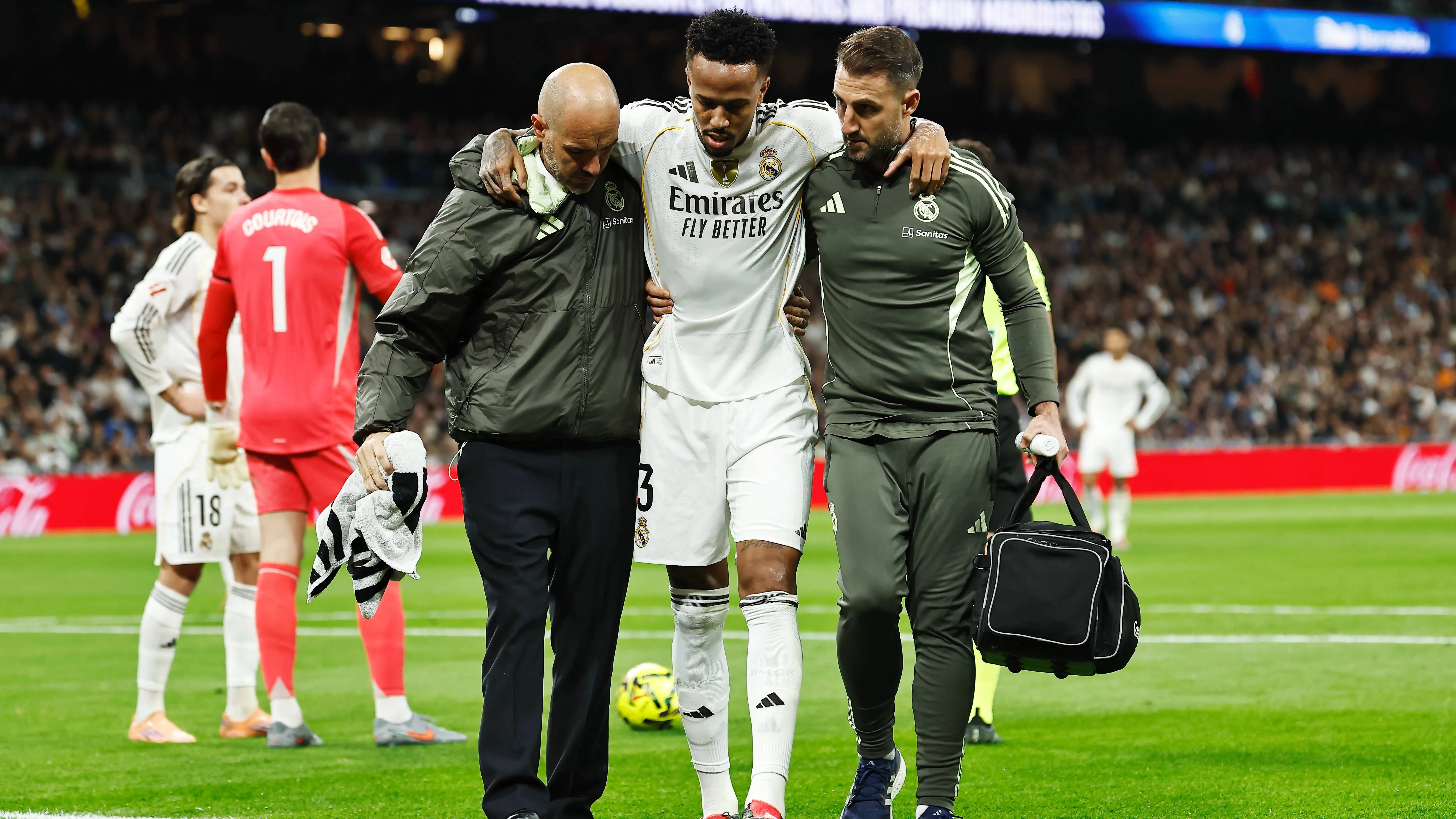 Eder Militao, lungo stop in vista