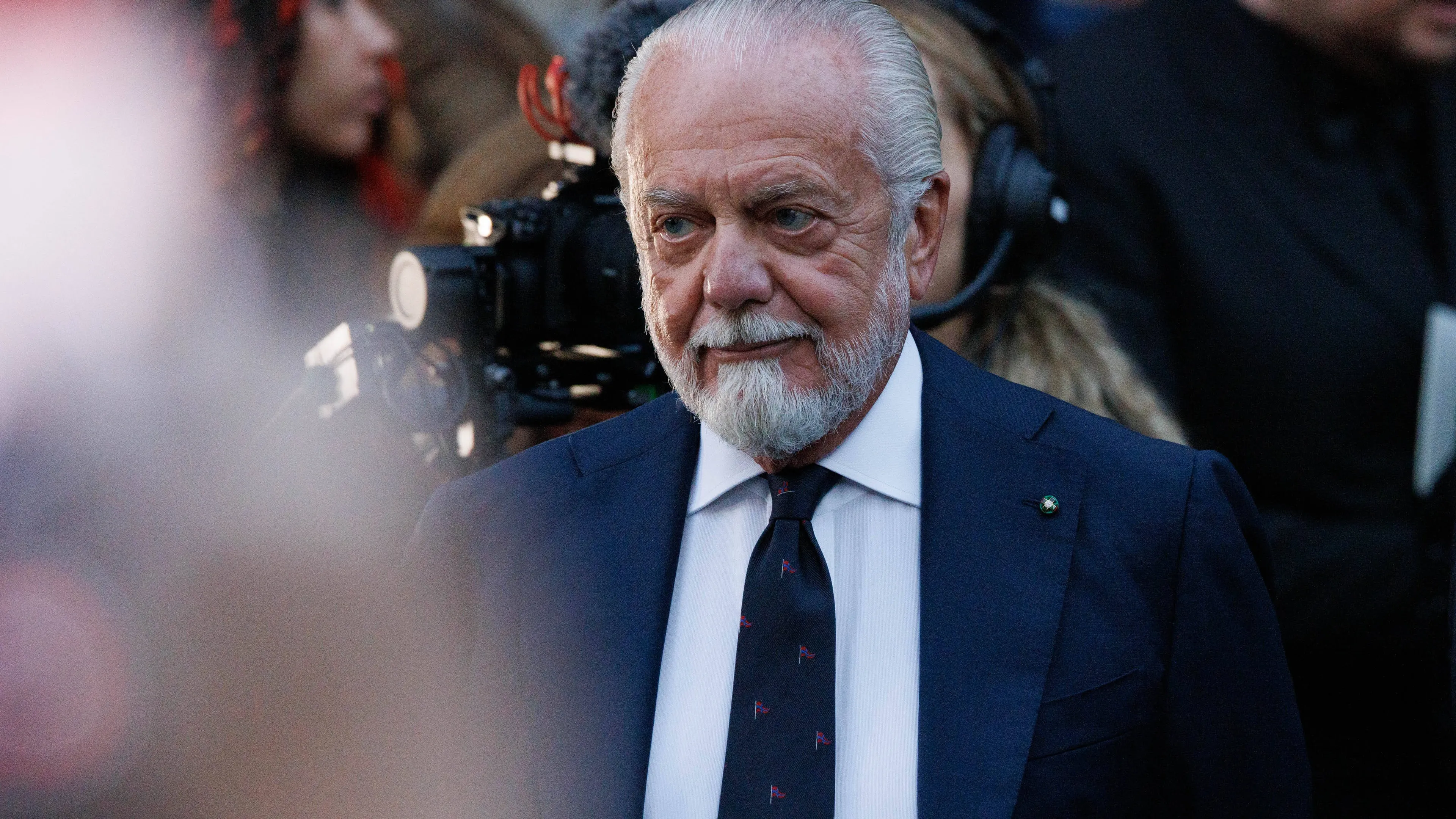 Aurelio De Laurentiis, presidente del Napoli