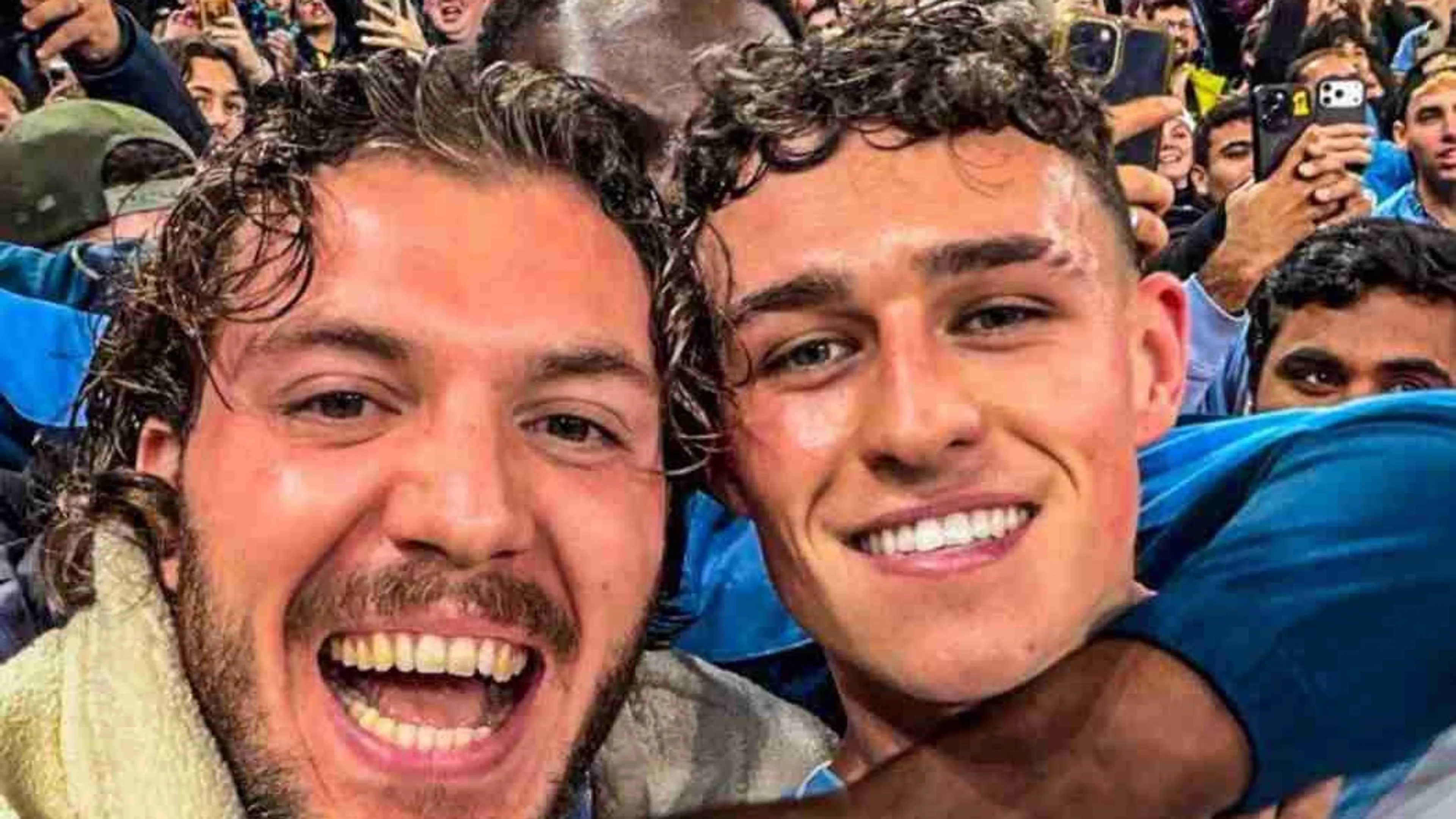 Jacopo Montenegro e il selfie con Foden: "Fortuna che avevo il telefono nuovo... Vi dico quale squadra tifo"