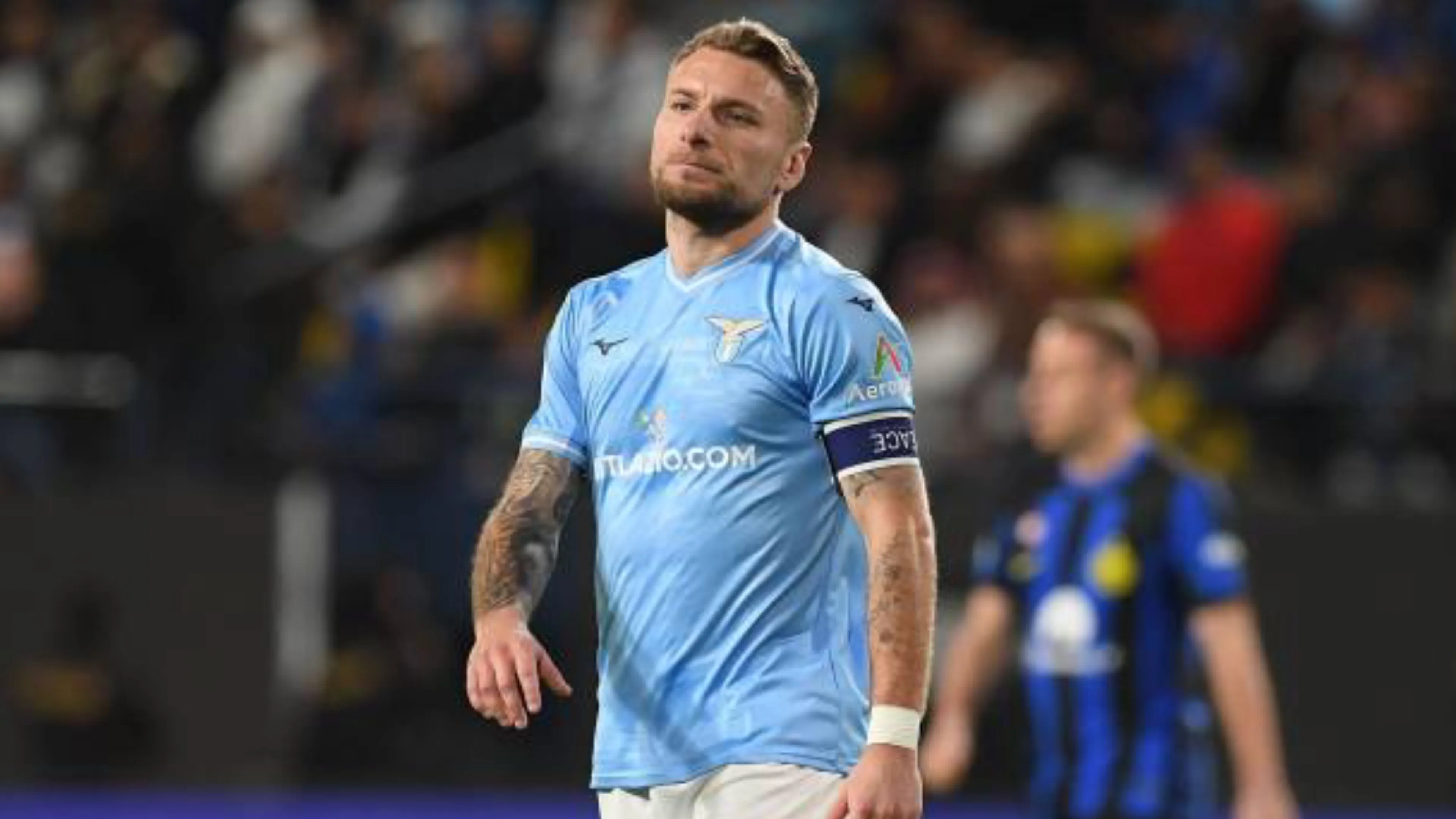 Copertina di Lazio tritata dall'Inter in Supercoppa ma Immobile se la ride con Inzaghi. Laziali furiosi (VIDEO)