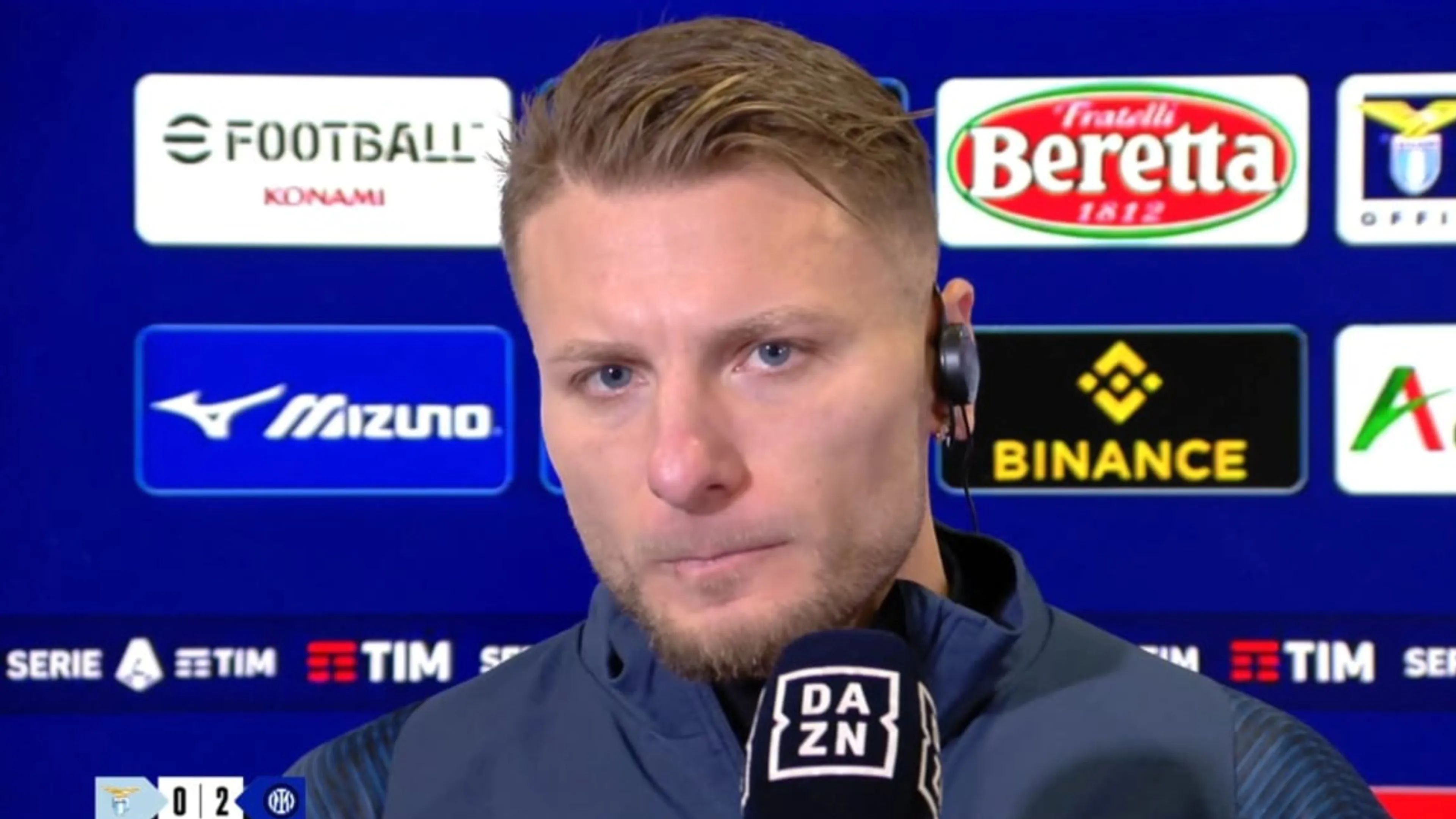 Copertina di Lazio-Inter, Immobile: "Il gruppo sta male ed è triste. Giusti i fischi dei tifosi"