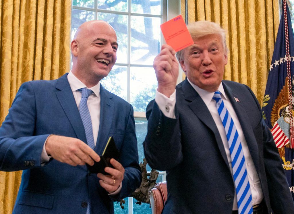 infantino-e-trump