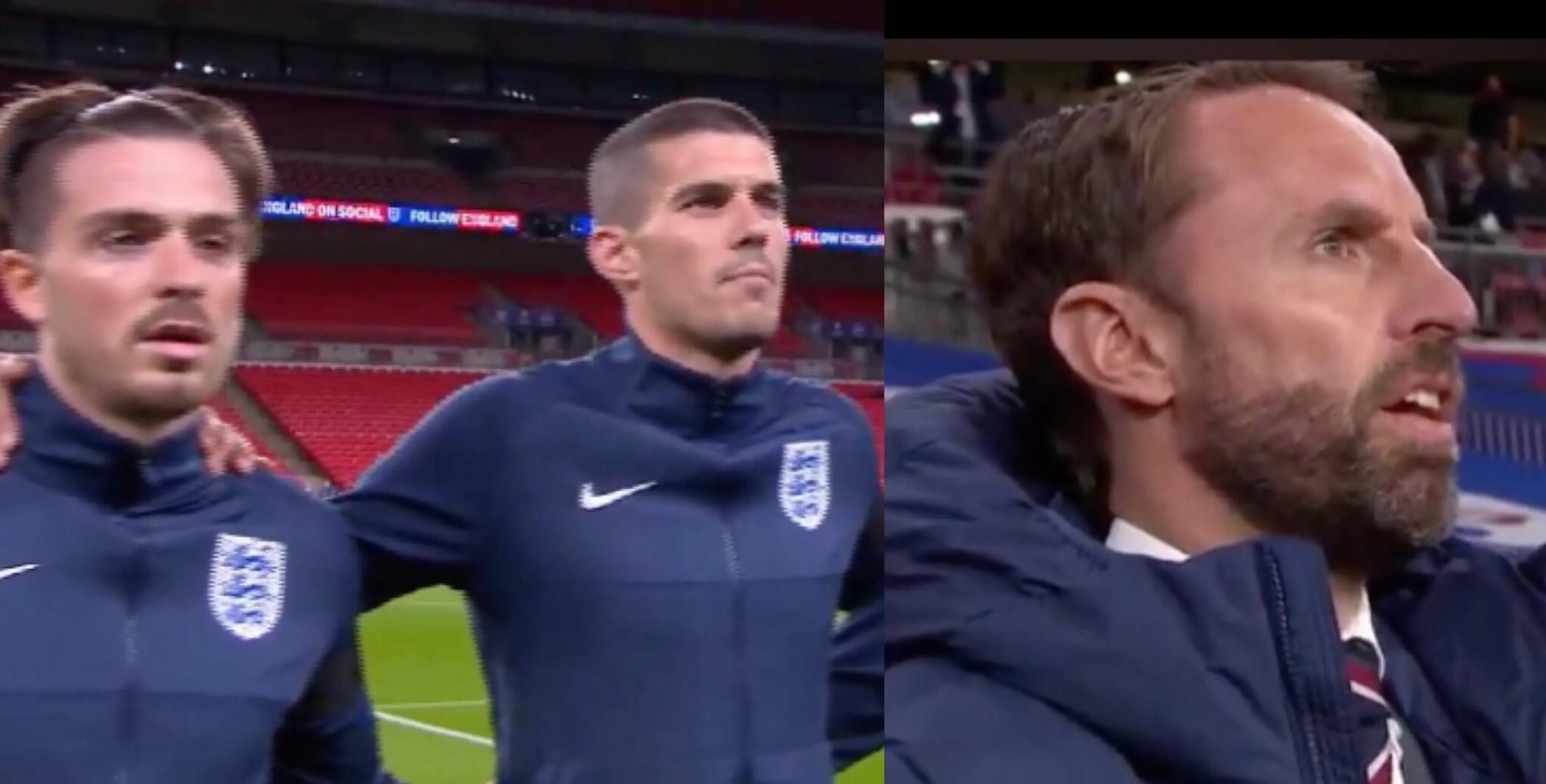 Copertina di Inghilterra, l’imbarazzante performance della Nazionale alle prese con l’inno (VIDEO)