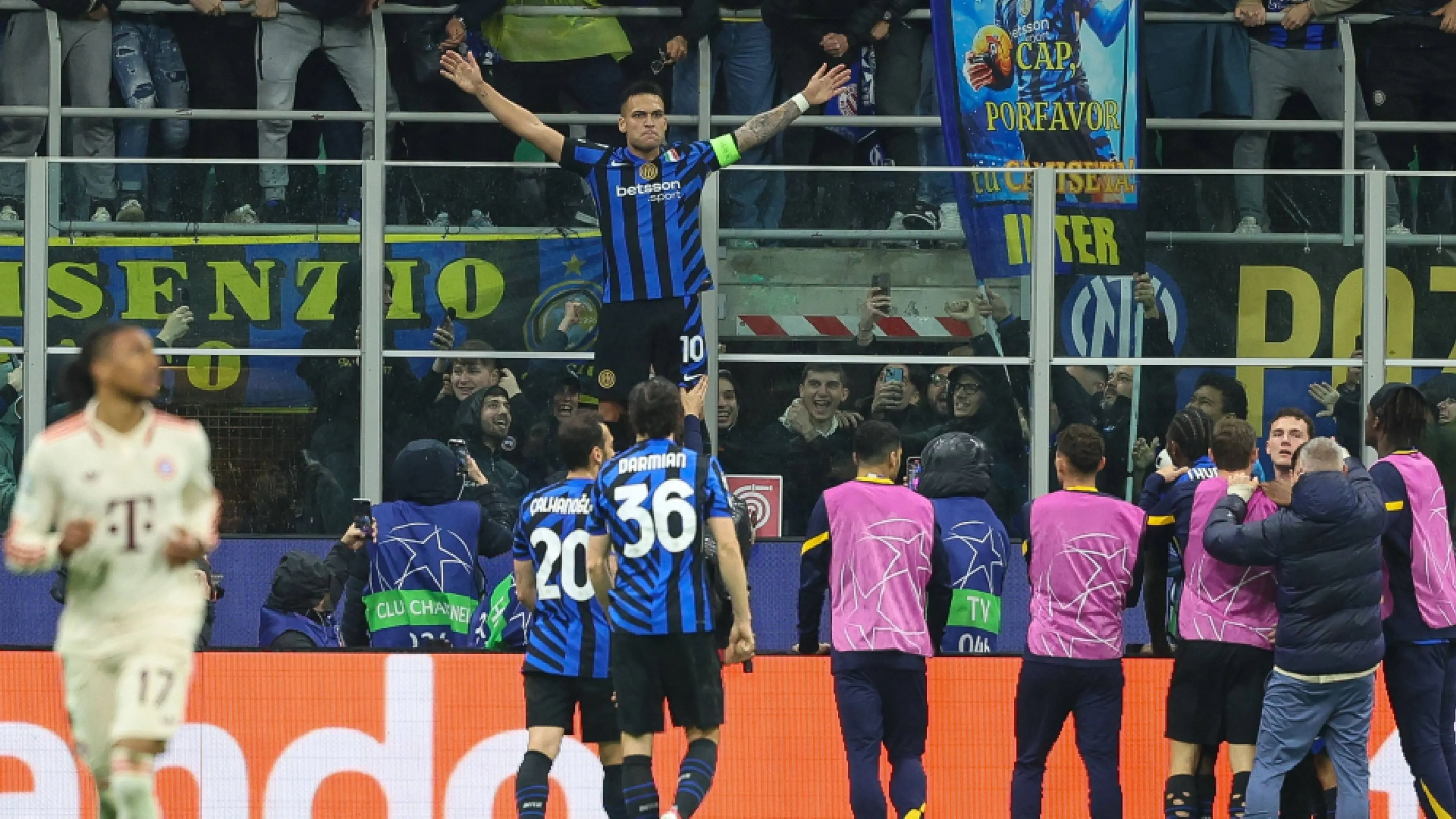 Inter-Bayern Monaco, Lautaro raggiante: "Abbiamo due cog**** così!"