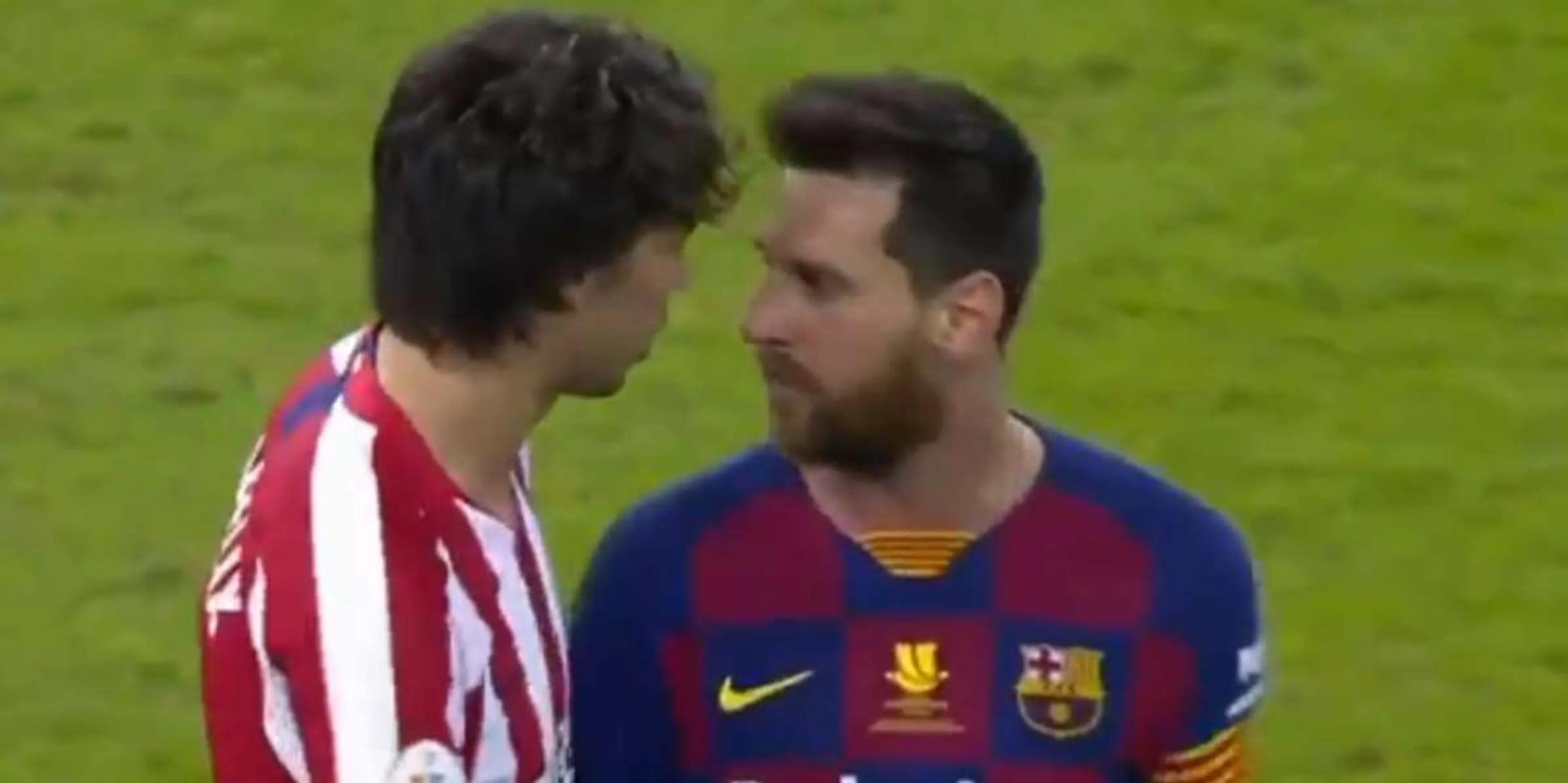 Barcellona-Atletico, scintille tra Messi e João Felix (VIDEO)