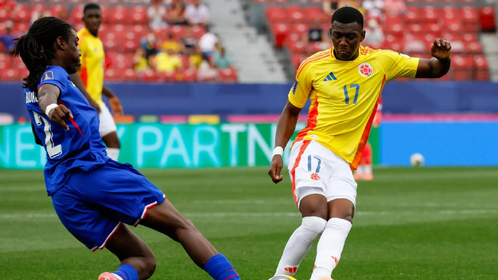 Juan Arizala con la Colombia